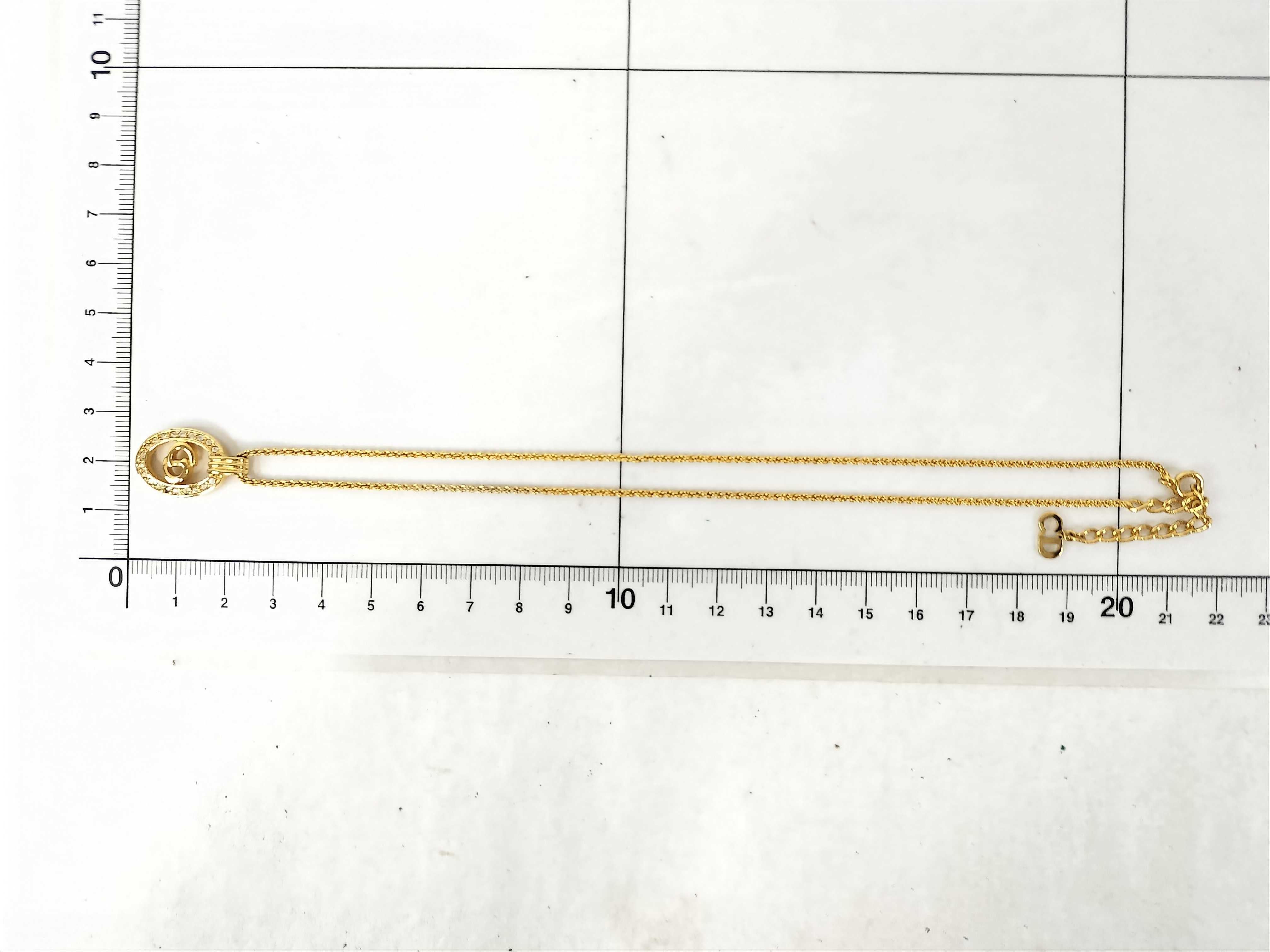 Gold Logo Necklace — view 10