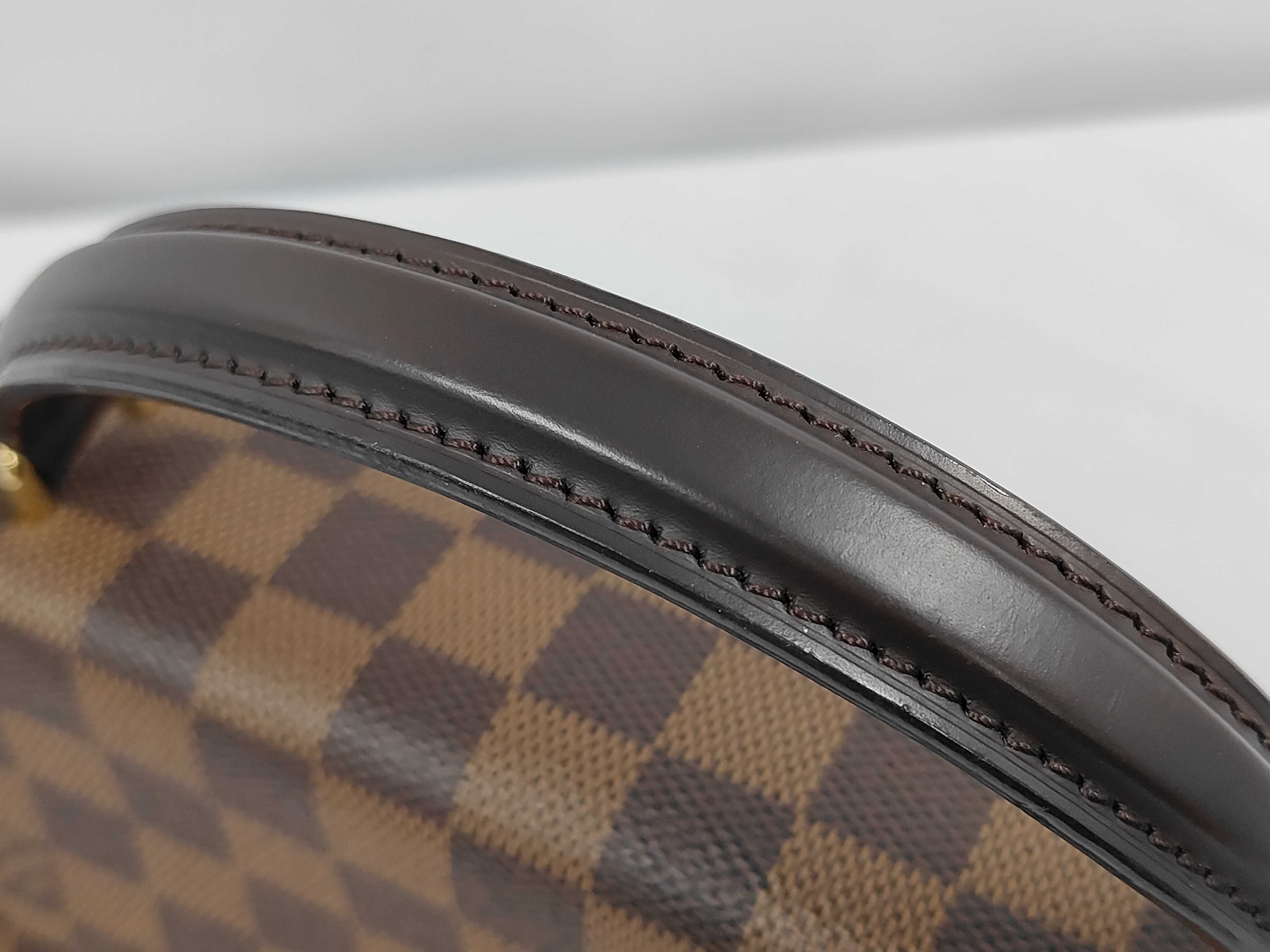 LV Croisette Damier Ebene Coated Canvas x Calf Leather Handbag — view 5