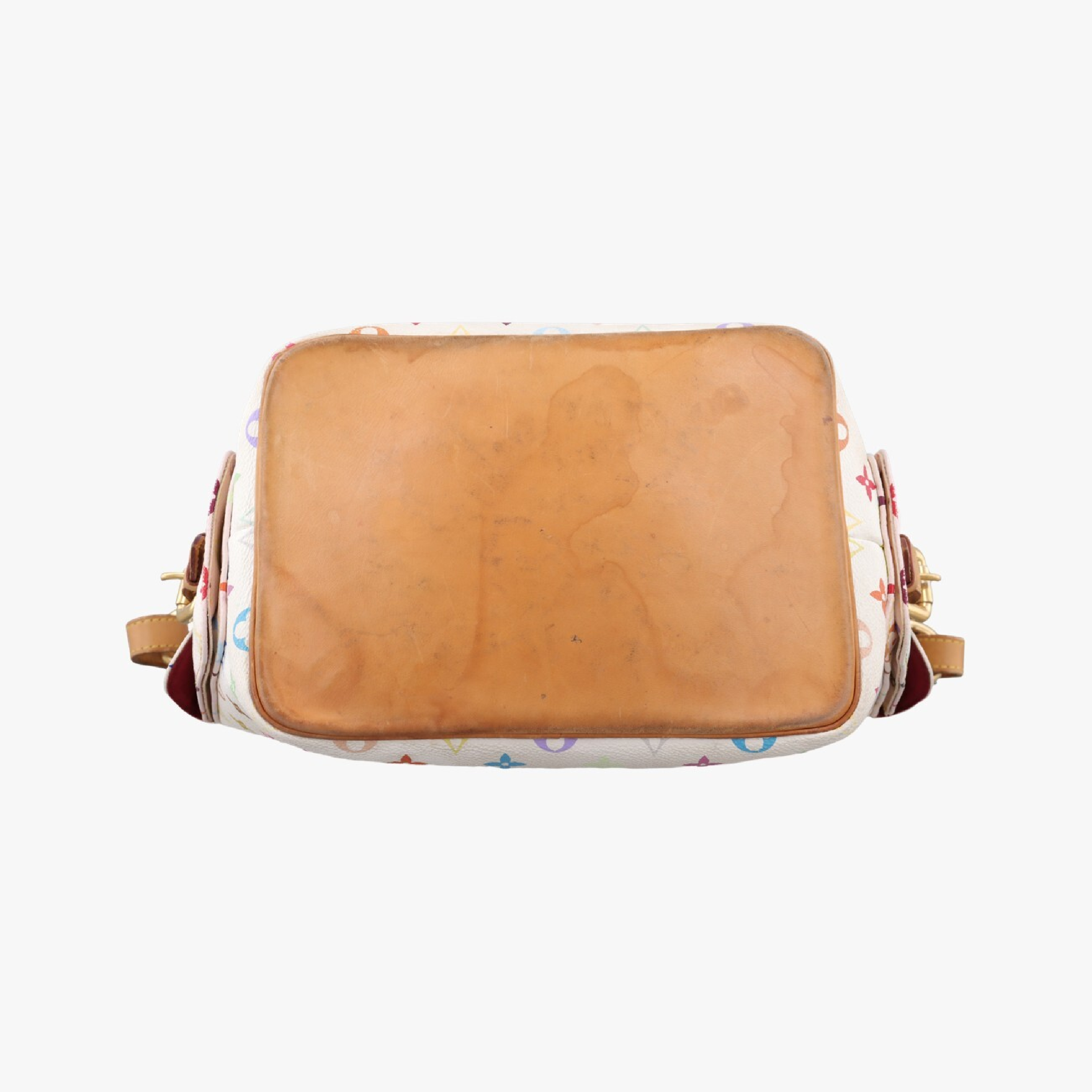 Petit Noé Blanc Monogram Multicolor M42229 CA4410 Shoulder Bag — view 3
