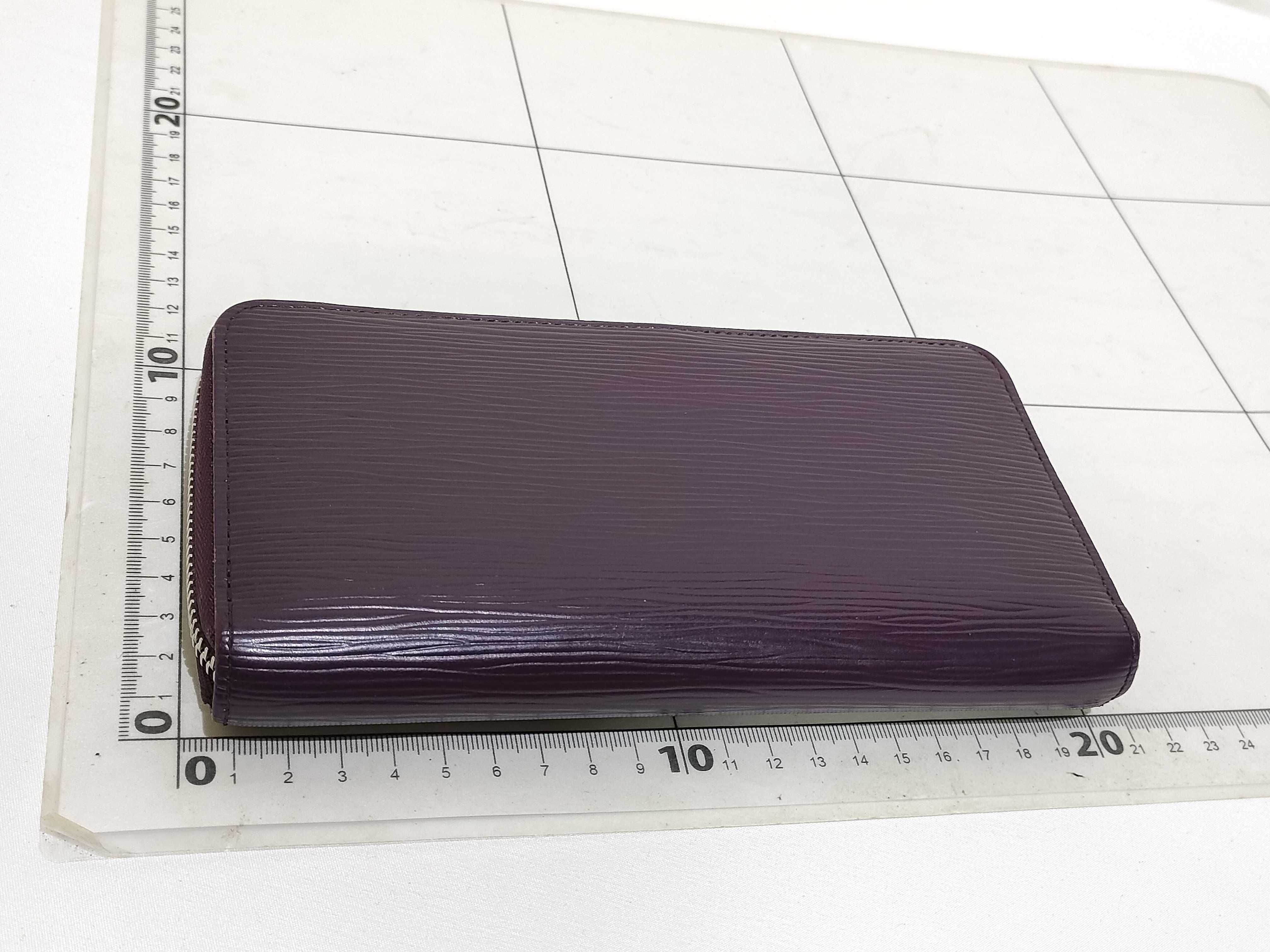 Epi Zippy Wallet Long Wallet Cassis M60434 CA2029 Wallet — view 2