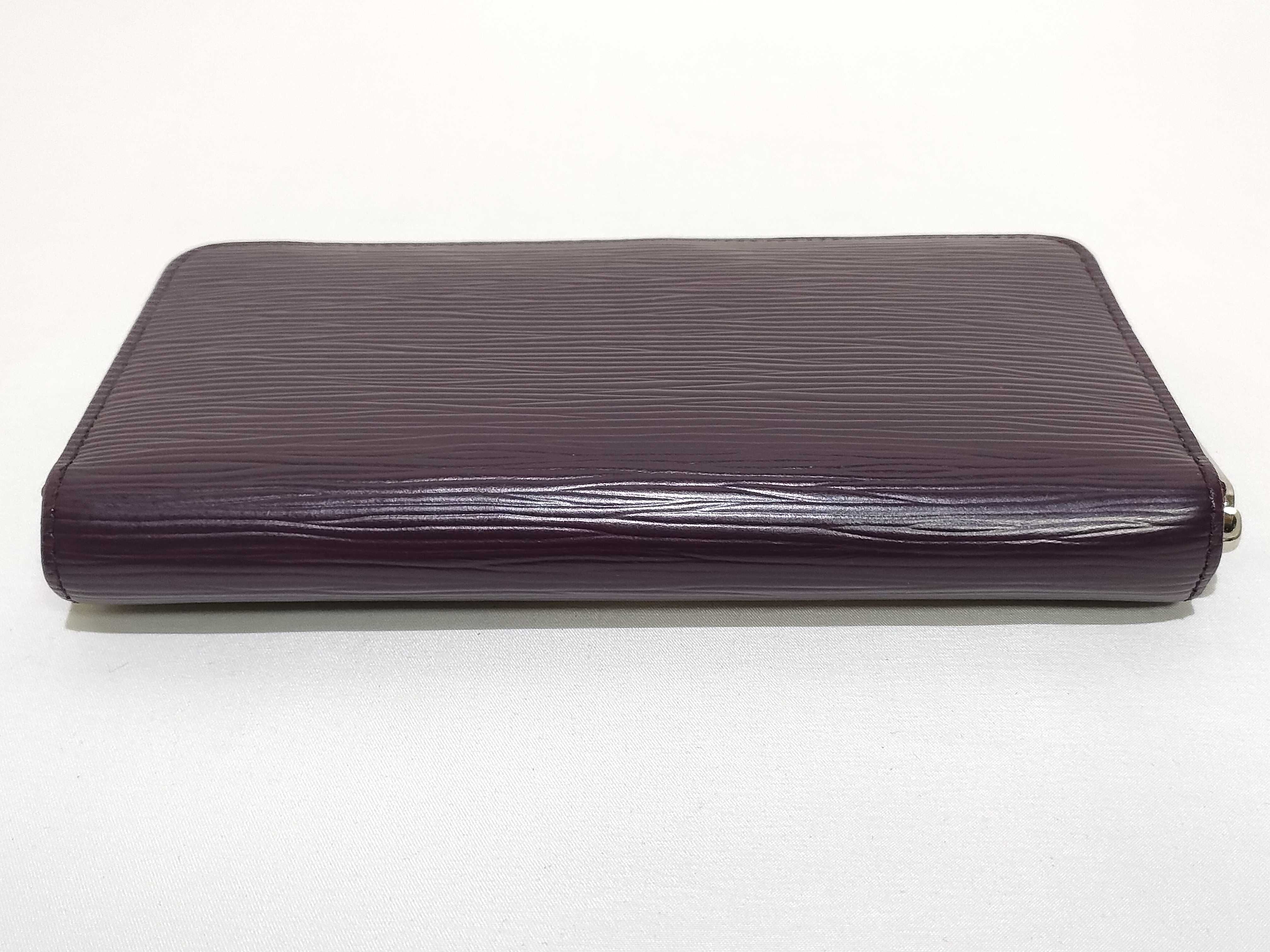 Epi Zippy Wallet Long Wallet Cassis M60434 CA2029 Wallet — view 3