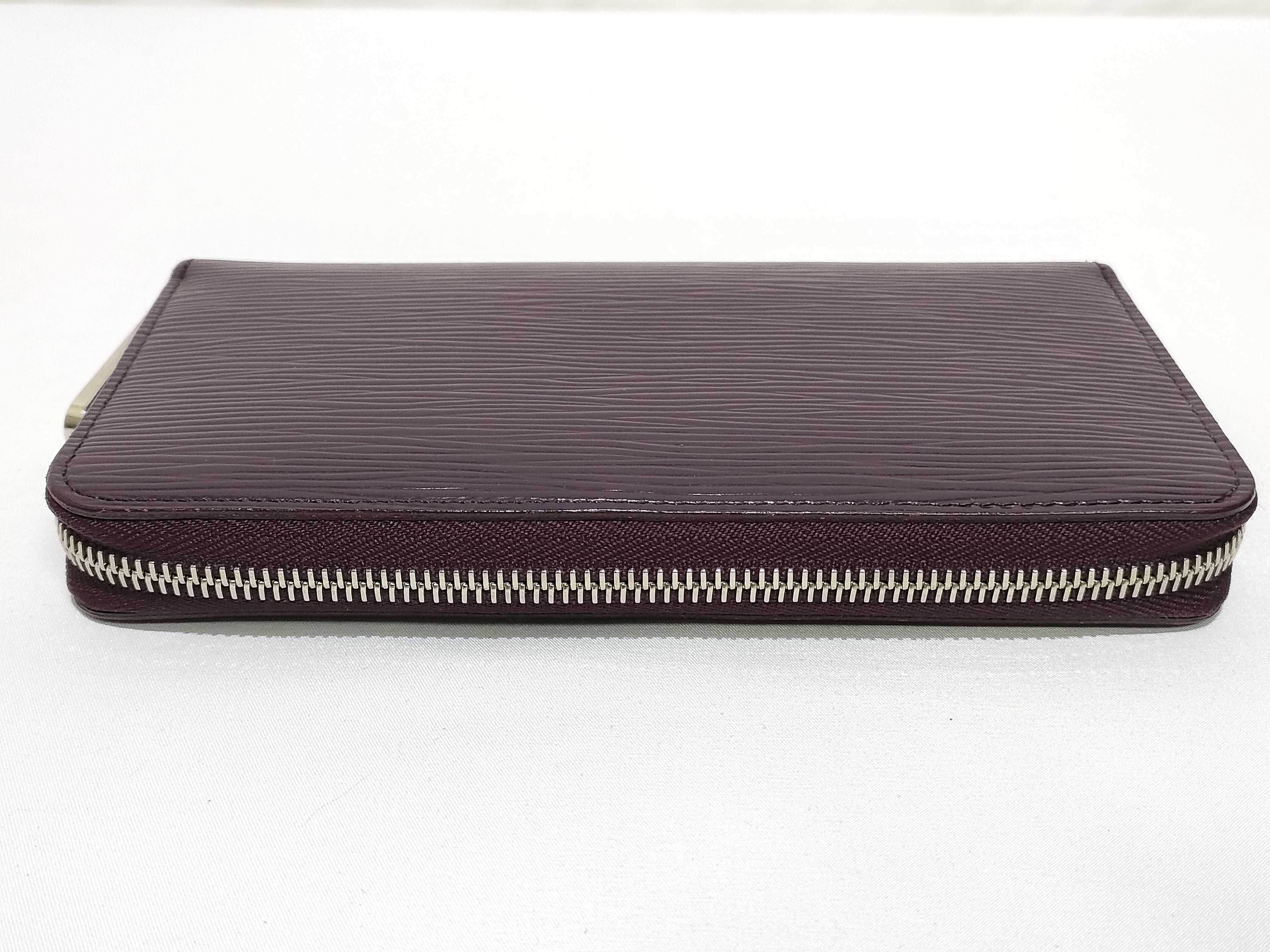 Epi Zippy Wallet Long Wallet Cassis M60434 CA2029 Wallet — view 6