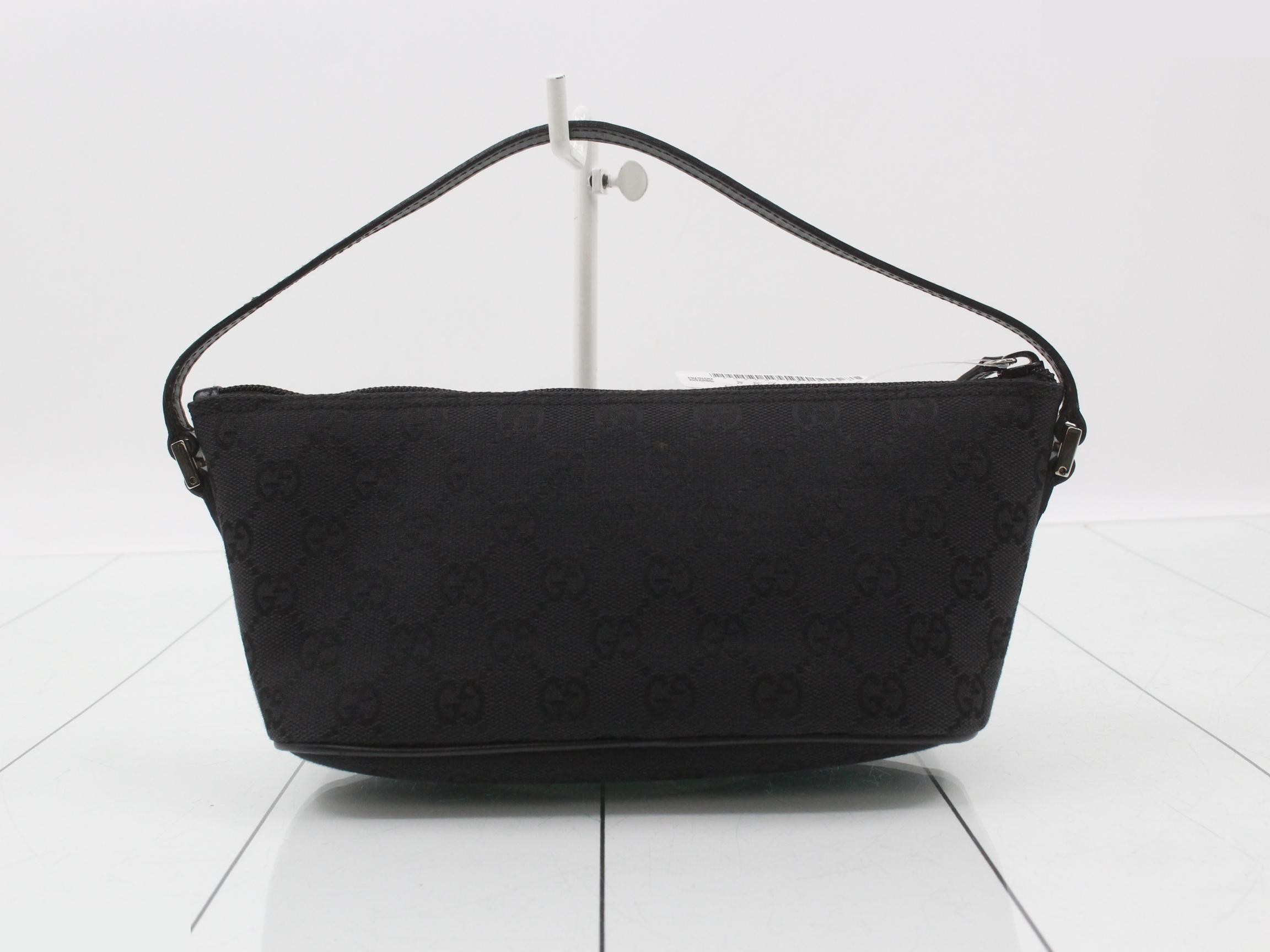 GG Canvas Accessory Pouch — view 2