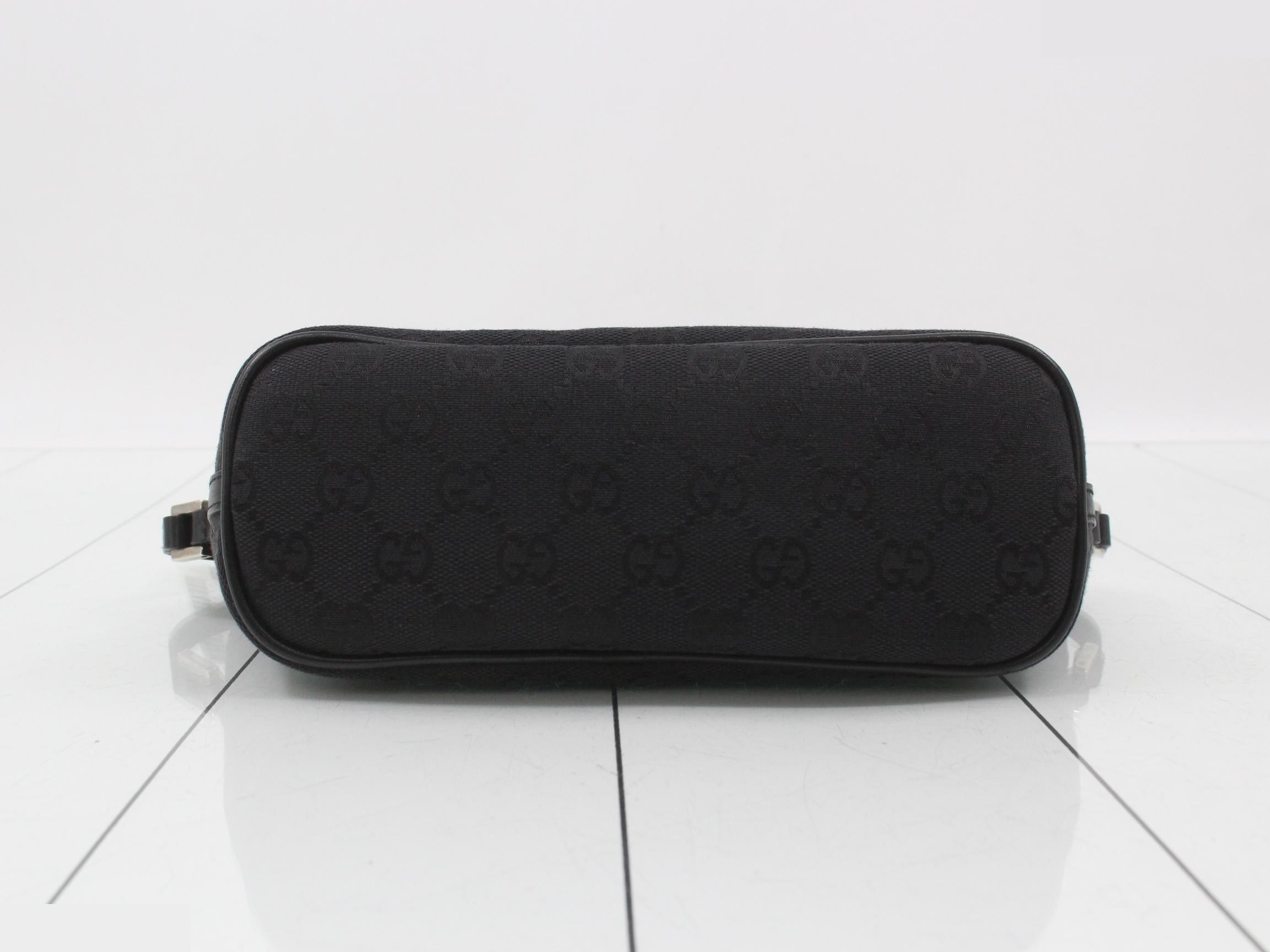 GG Canvas Accessory Pouch — view 3