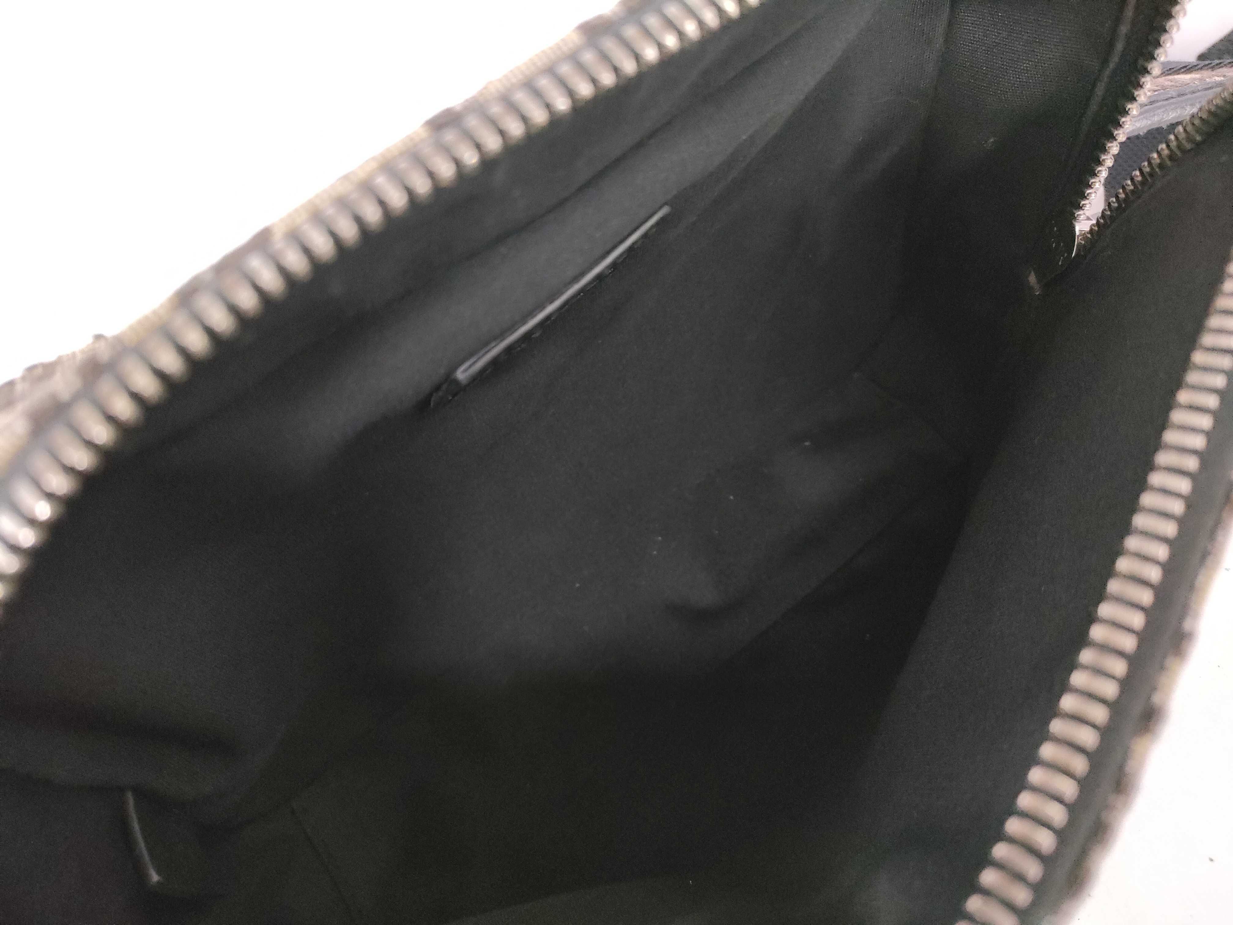 Trotter Oblique Shoulder Bag, Black — view 9