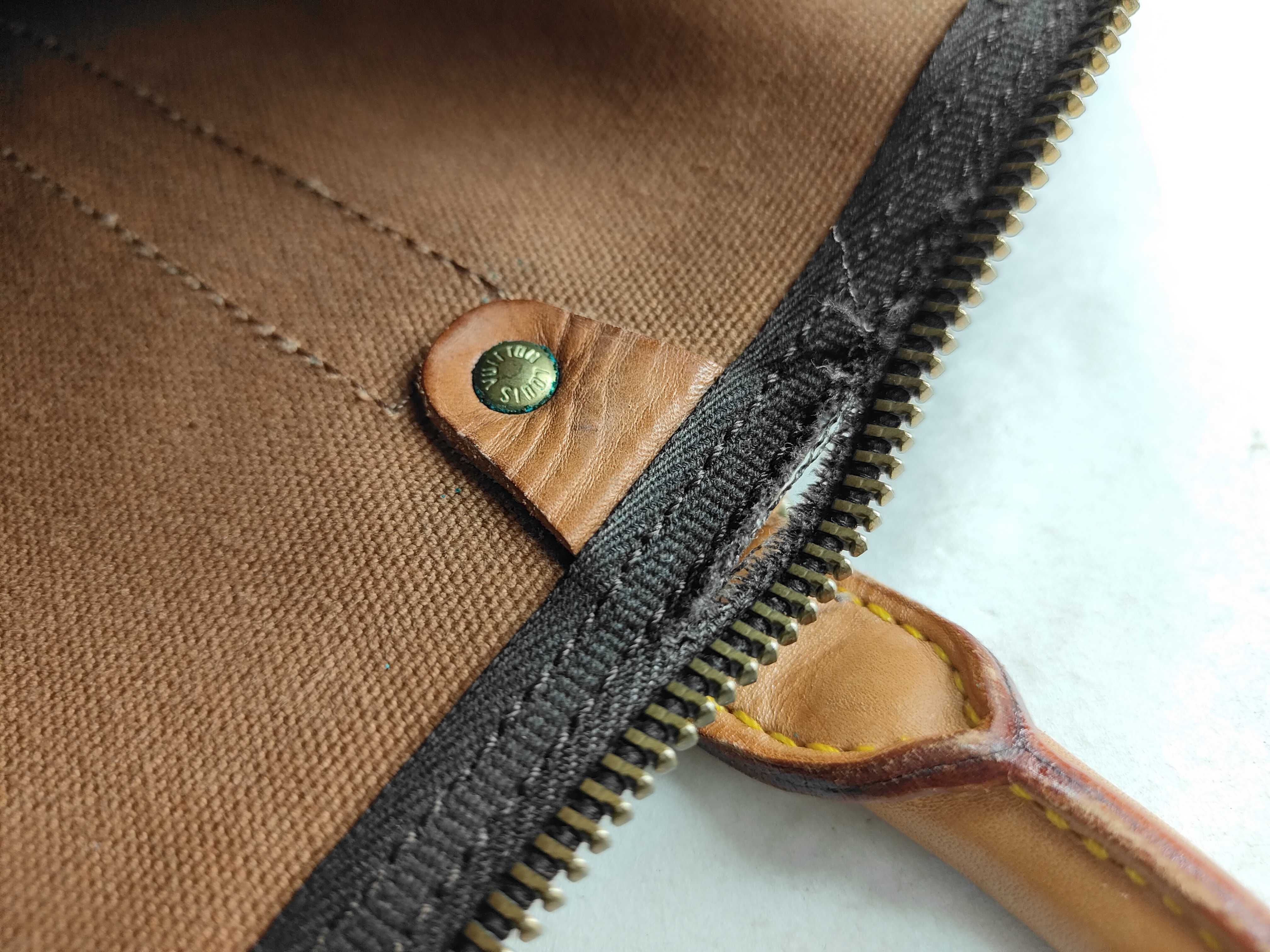 Monogram Vuitton M41426 Keepall 50 Boston Bag Monogram Canvas Brown Boston Bag — view 12