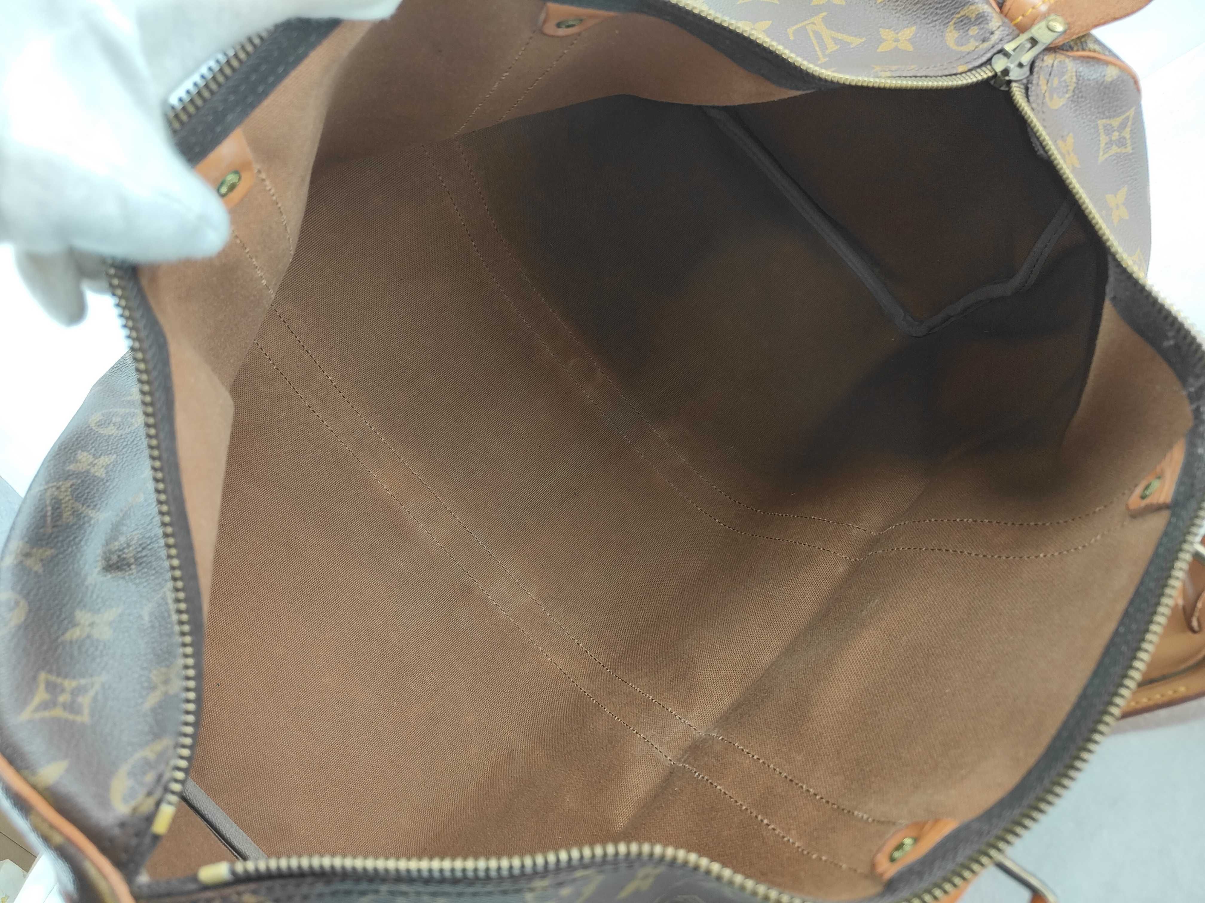 Monogram Vuitton M41426 Keepall 50 Boston Bag Monogram Canvas Brown Boston Bag — view 13