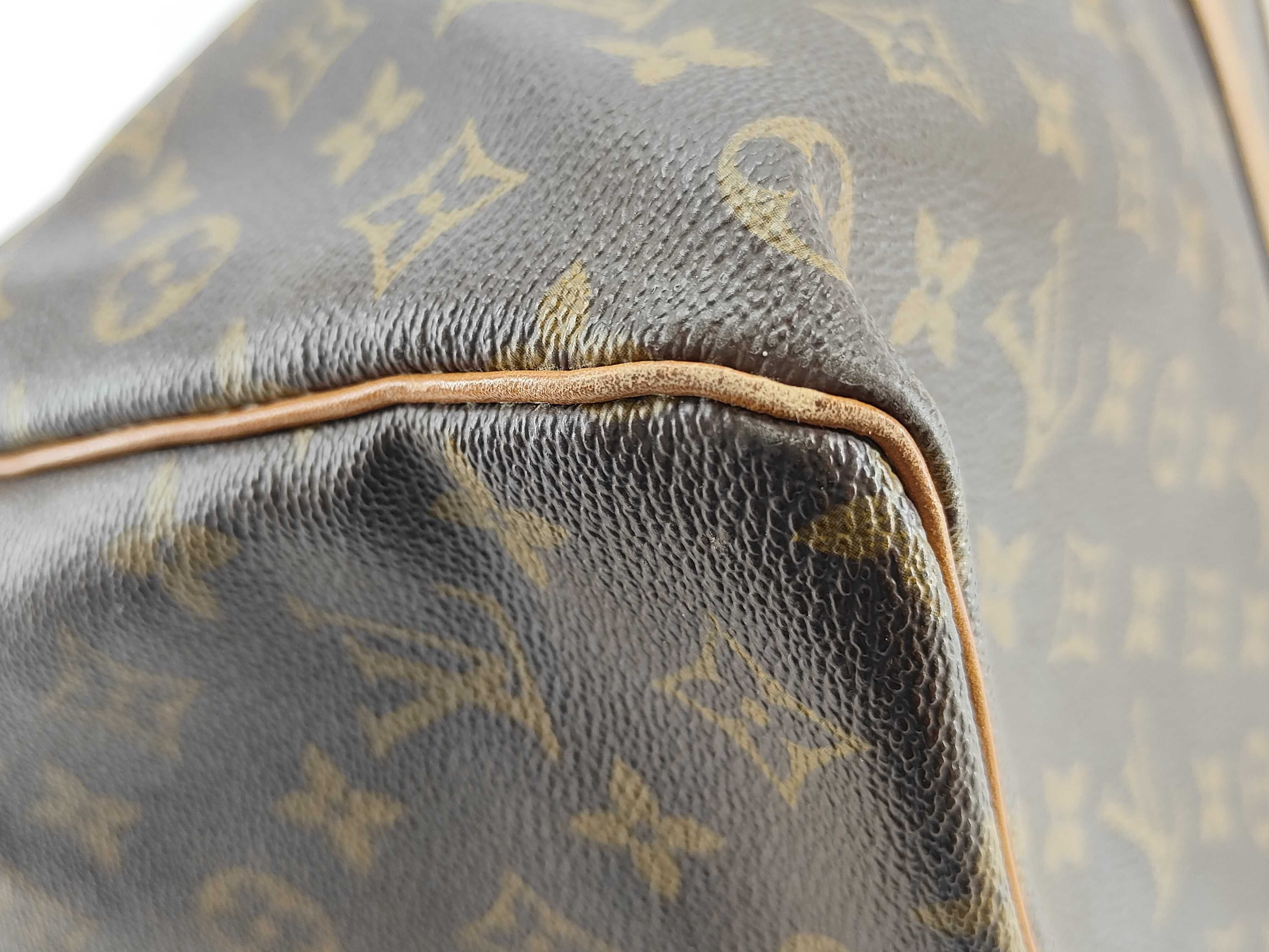 Monogram Vuitton M41426 Keepall 50 Boston Bag Monogram Canvas Brown Boston Bag — view 10