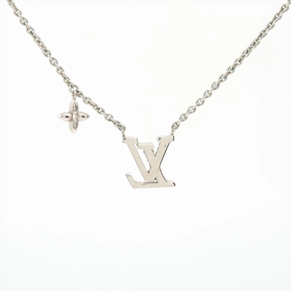 M02751 Necklace LV Iconic TE4215 Necklace GP x Rhinestone Silver — view 2