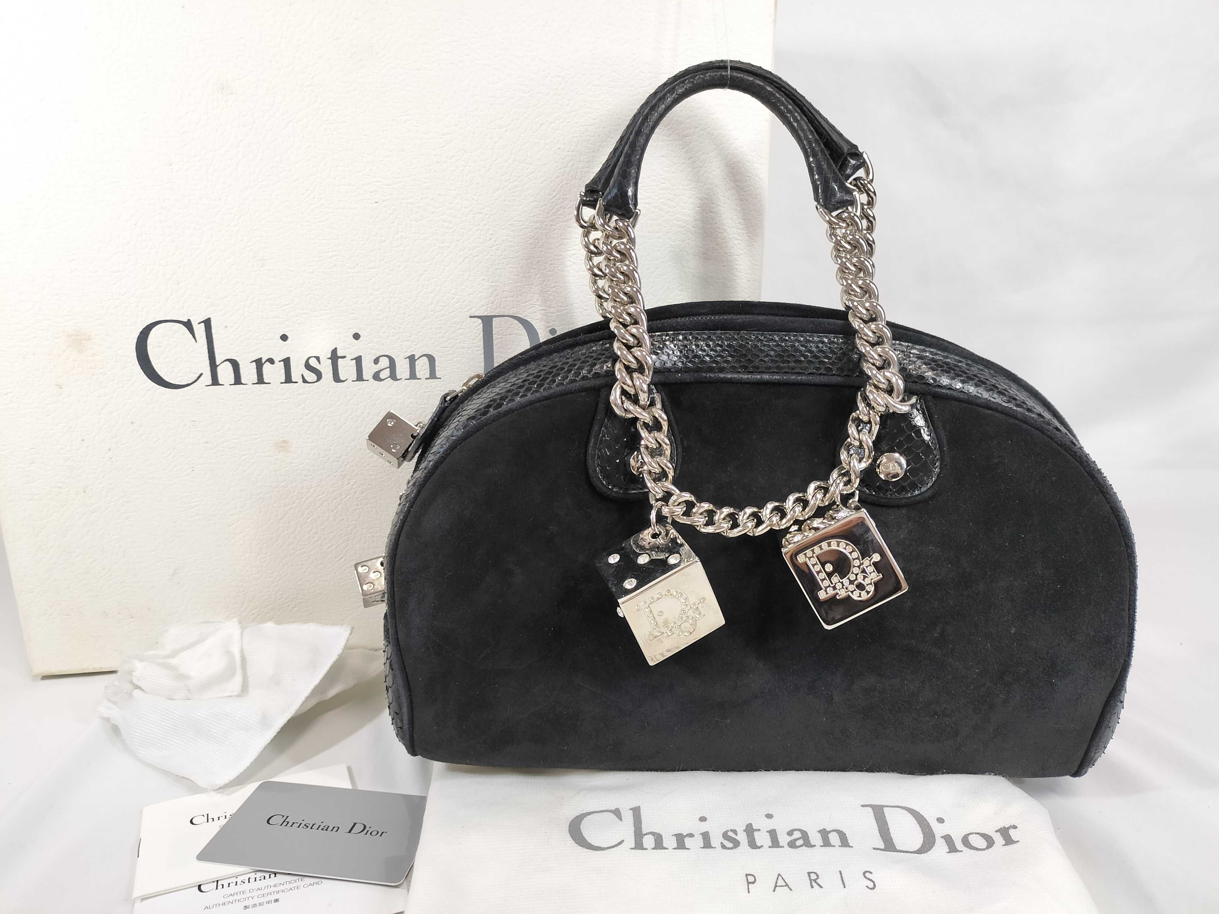 Dice/Chain Handbag