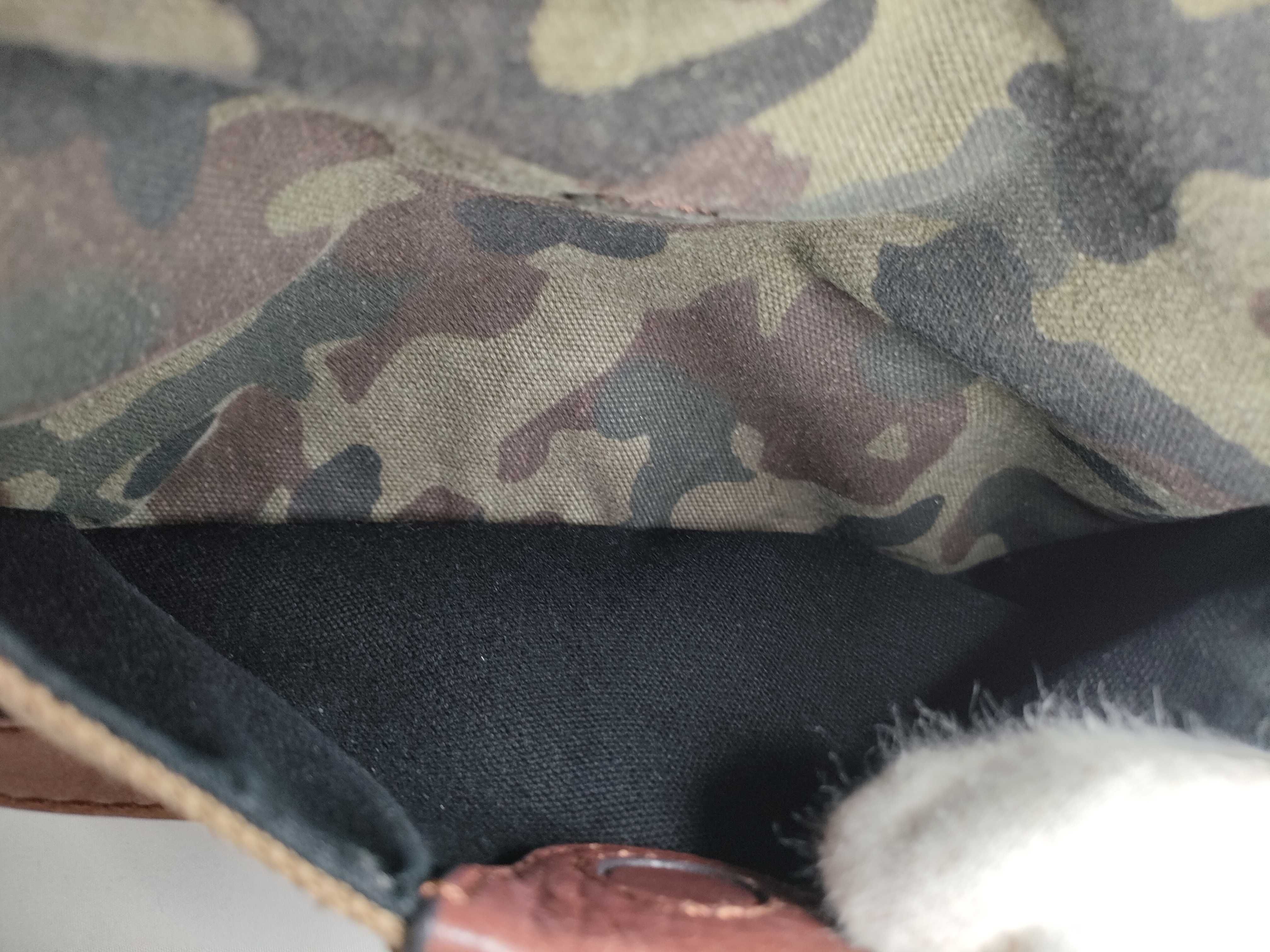 Check Shoulder Drawstring Bag — view 11