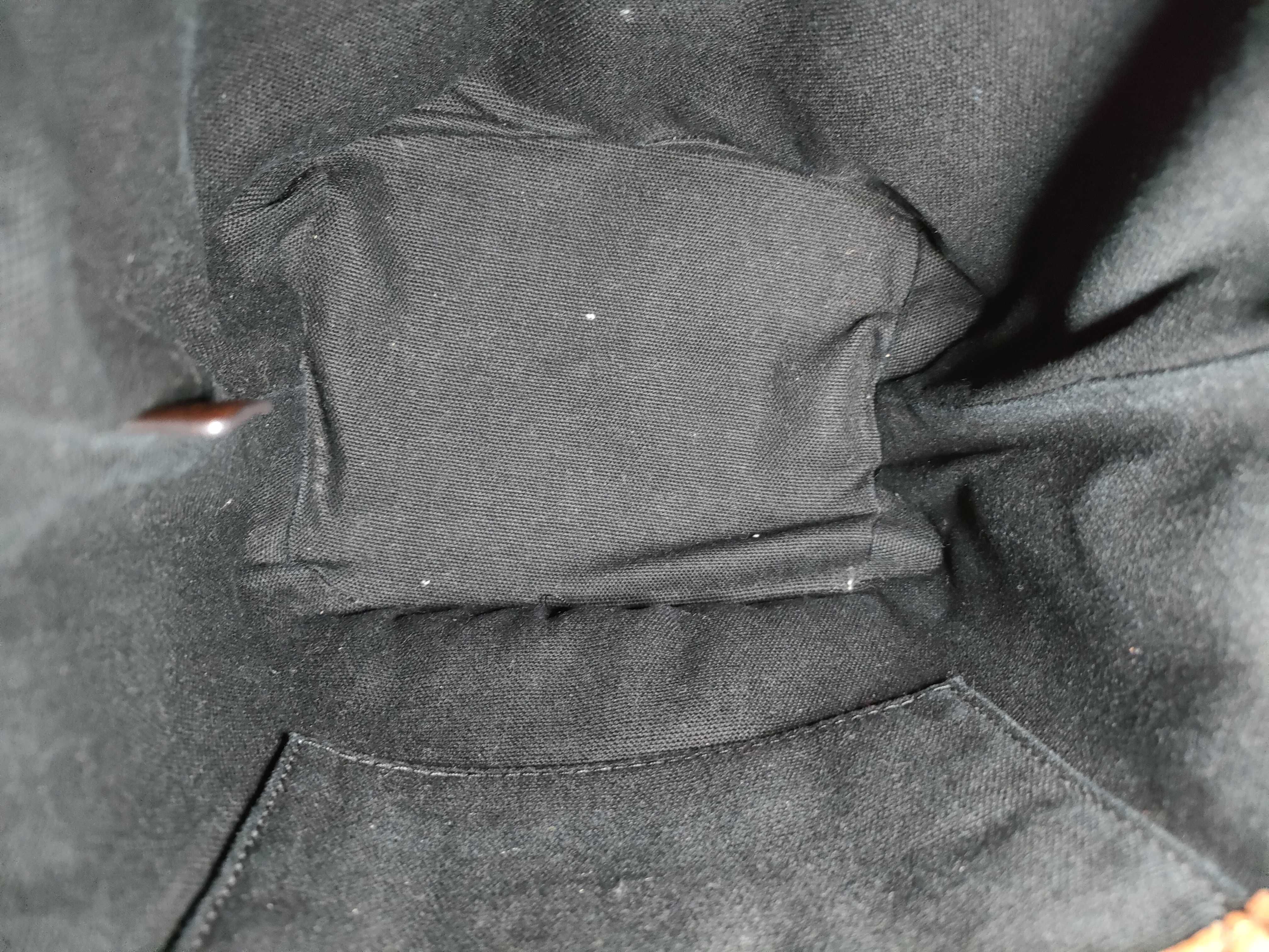 Check Shoulder Drawstring Bag — view 8