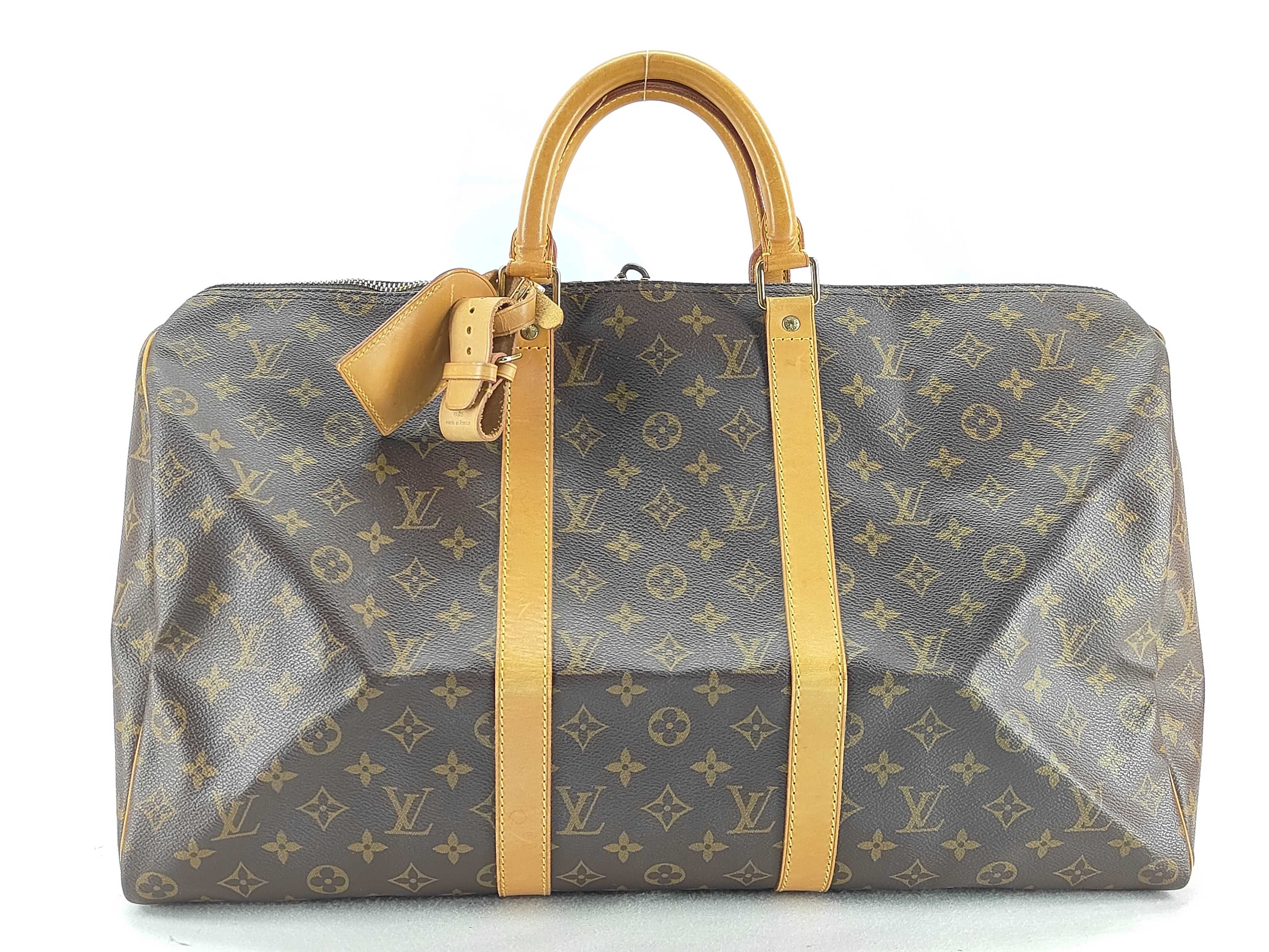 Monogram Keepall 50 M41426 Brown SP0944 Boston Bag
