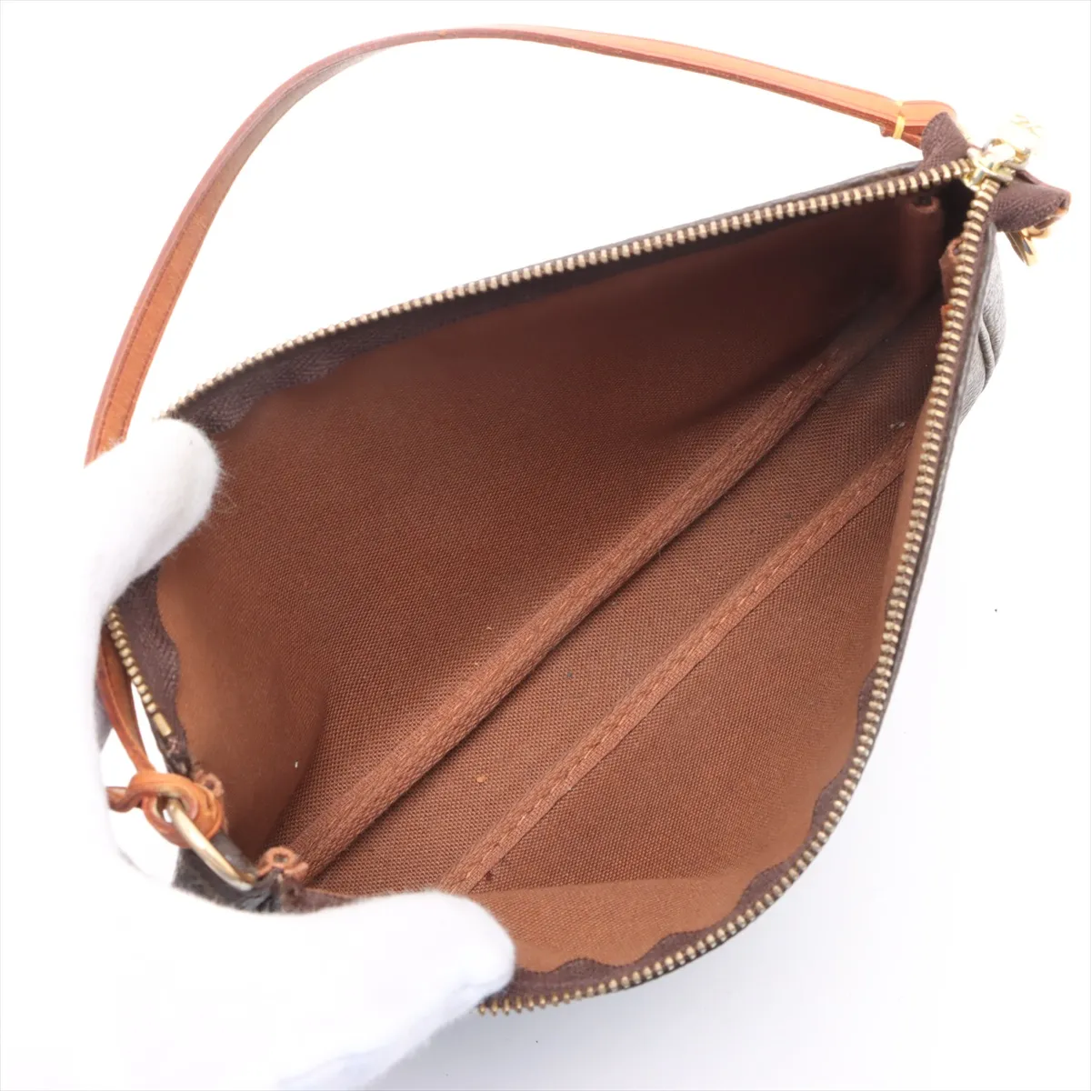 Monogram Pochette Accessory M51980 AR1003 Brown — view 7