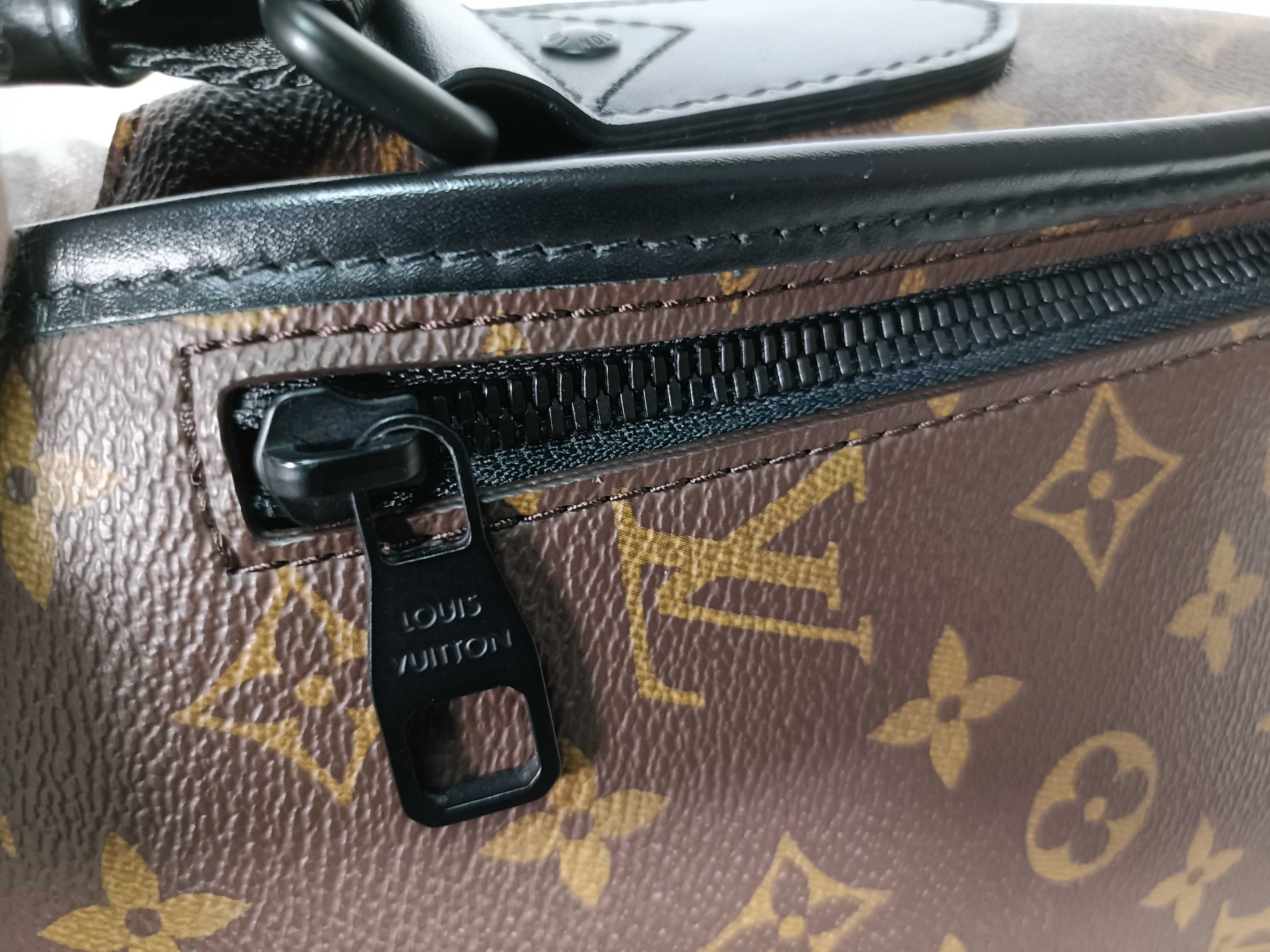 Monogram Macassar Archie Messenger M46442 Shoulder Bag — view 6