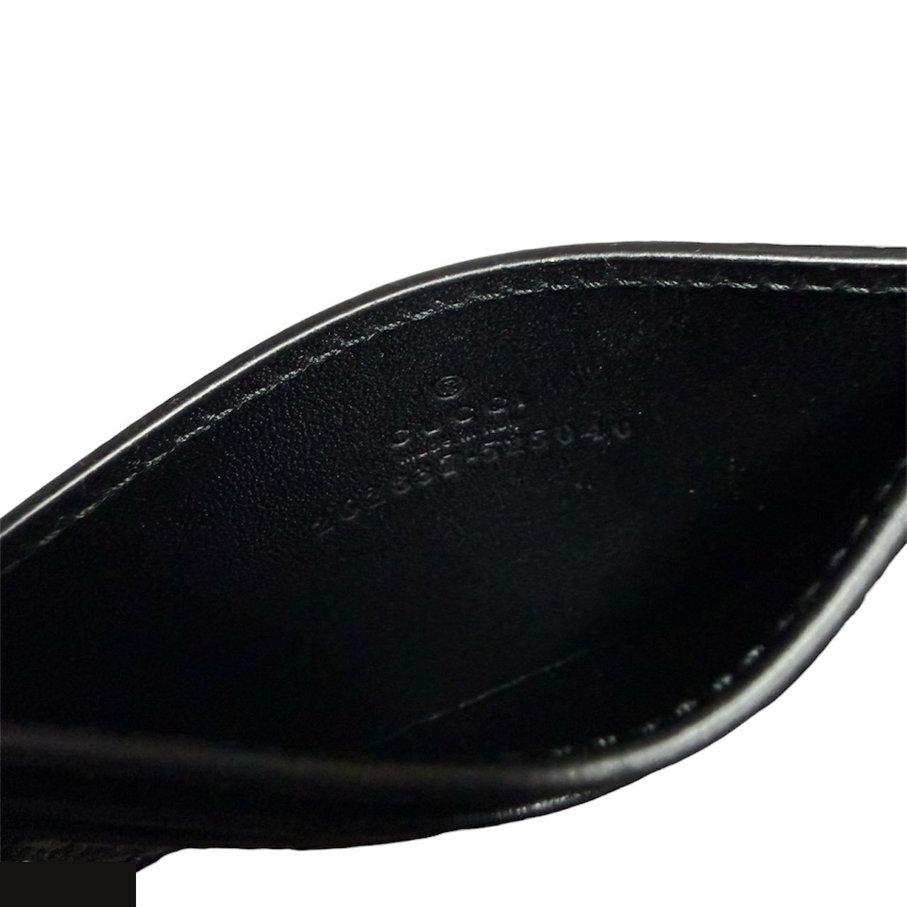 Microguccissima card case, black — view 3