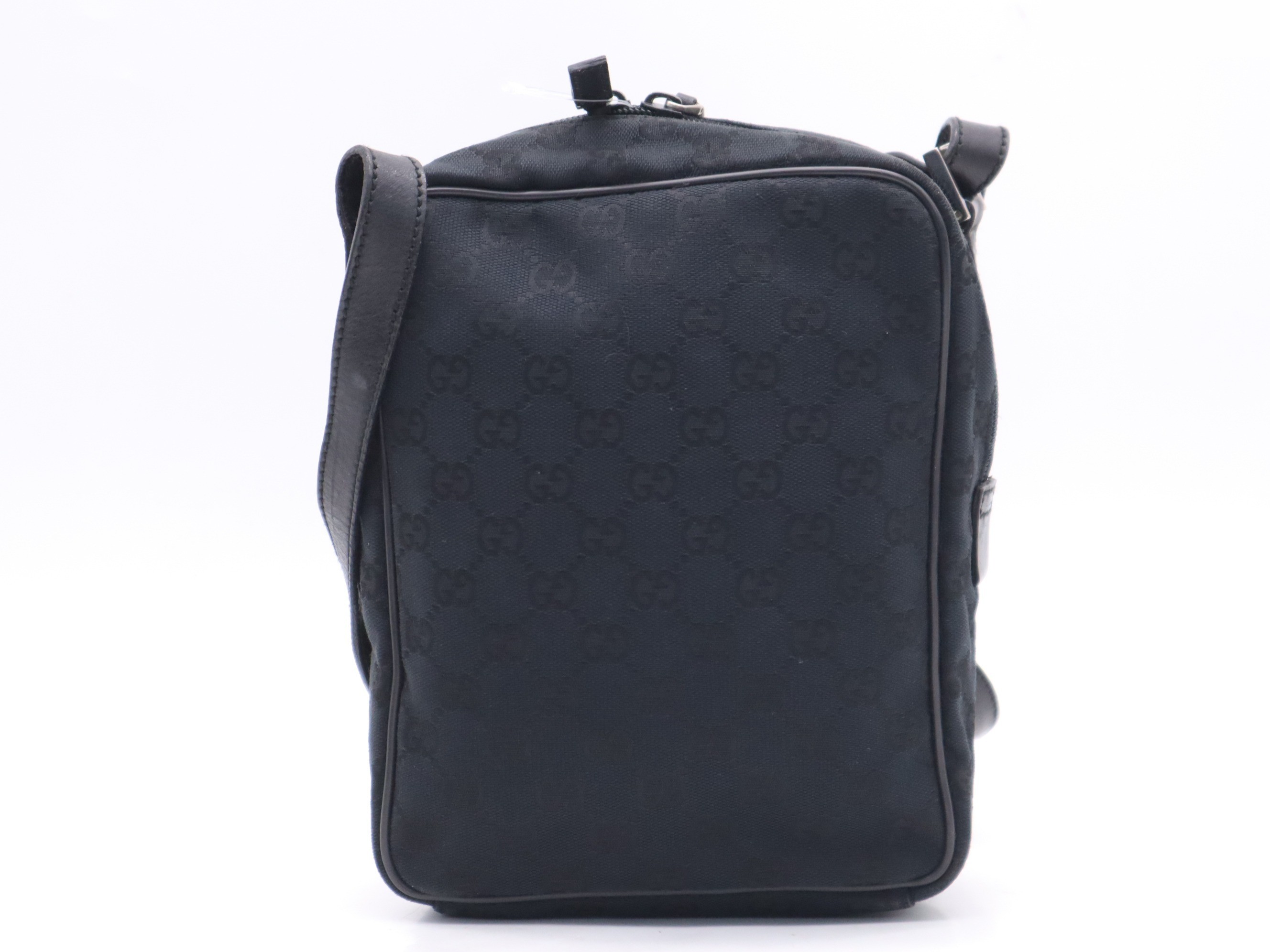 Shoulder bag with dust bag, black — view 2