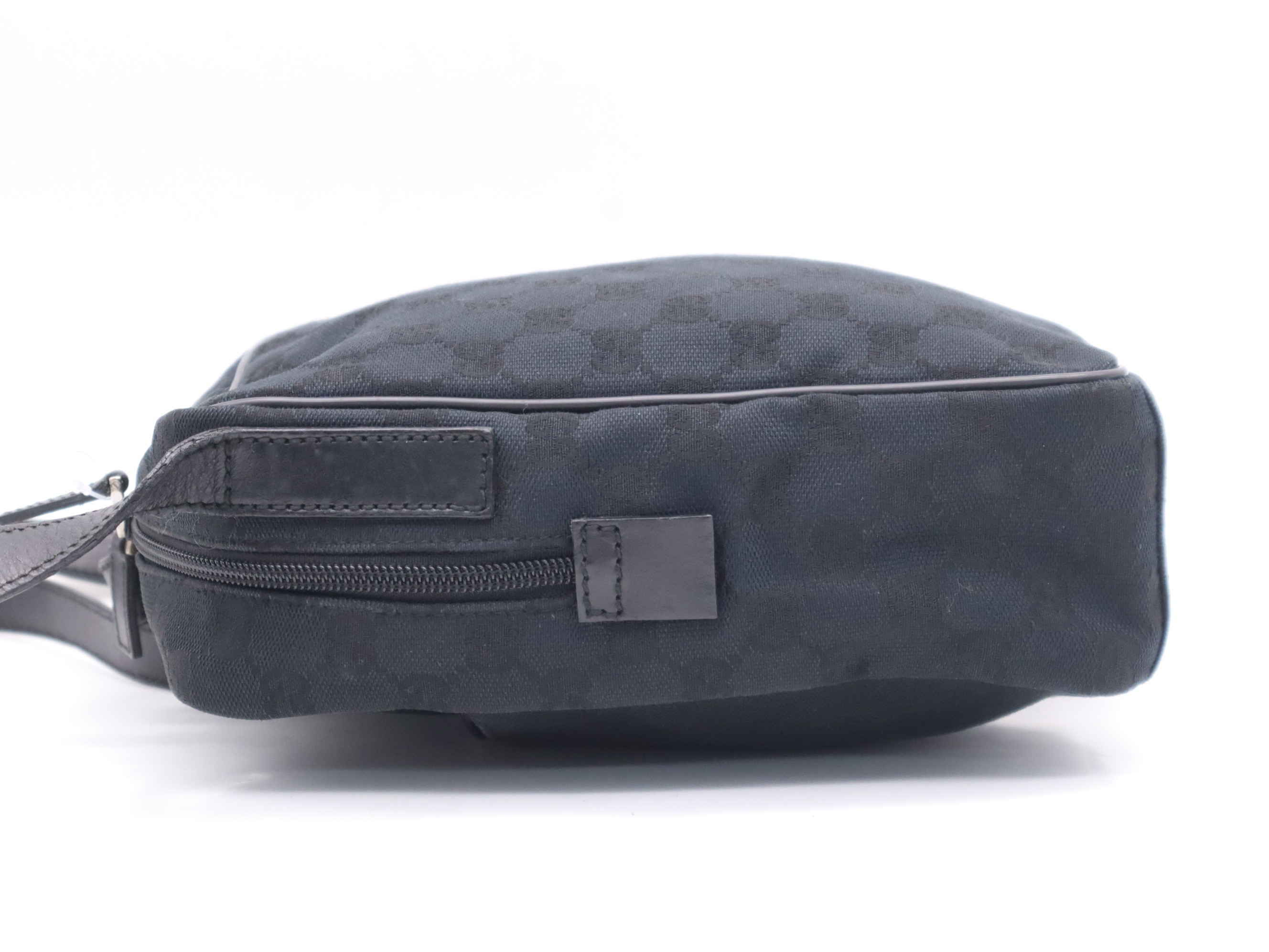 Shoulder bag with dust bag, black — view 3