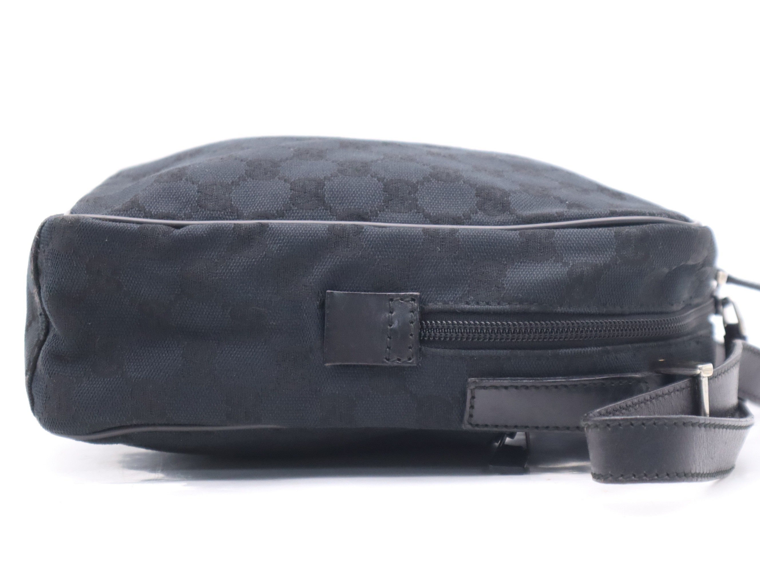 Shoulder bag with dust bag, black — view 5