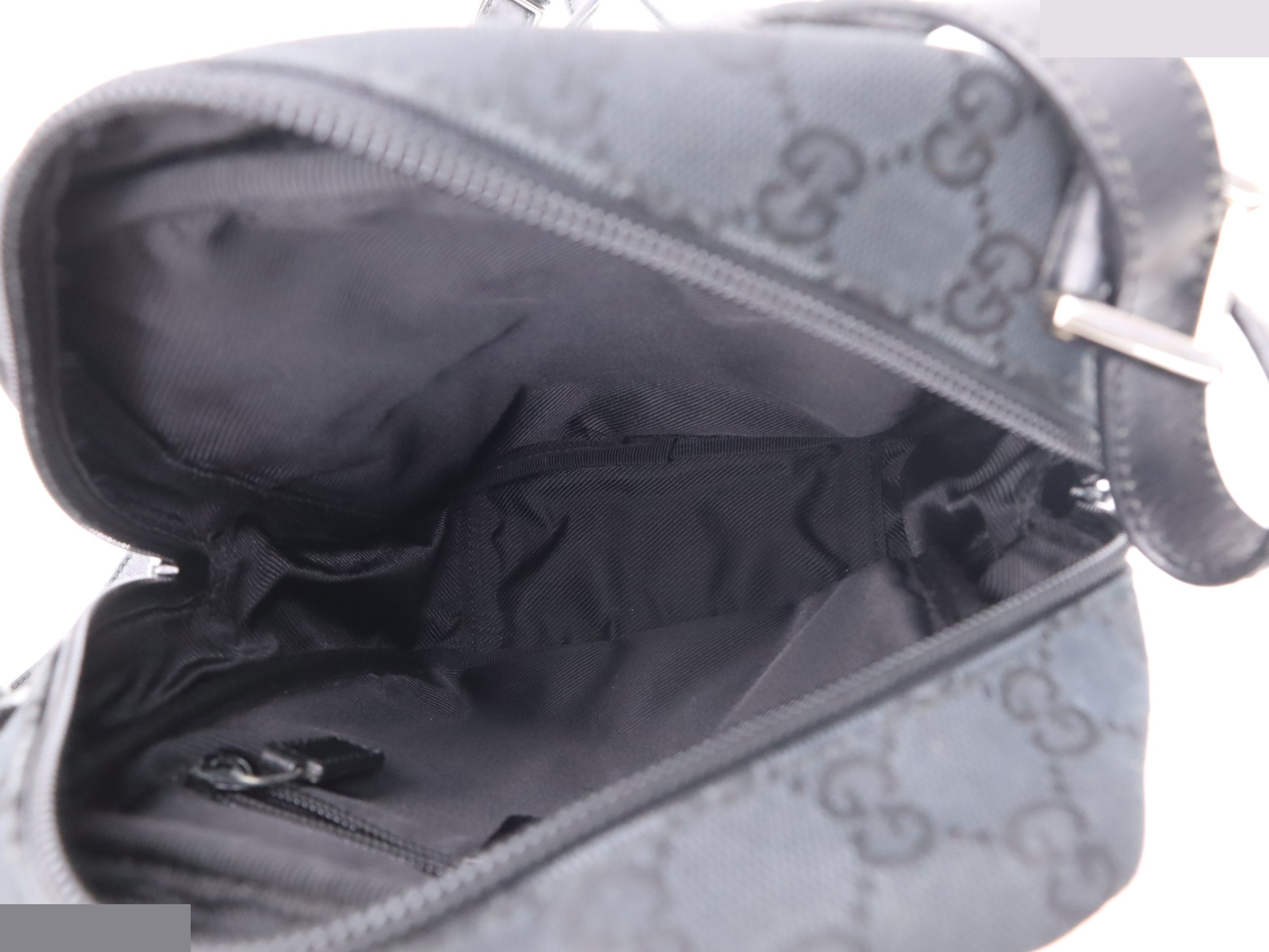 Shoulder bag with dust bag, black — view 7