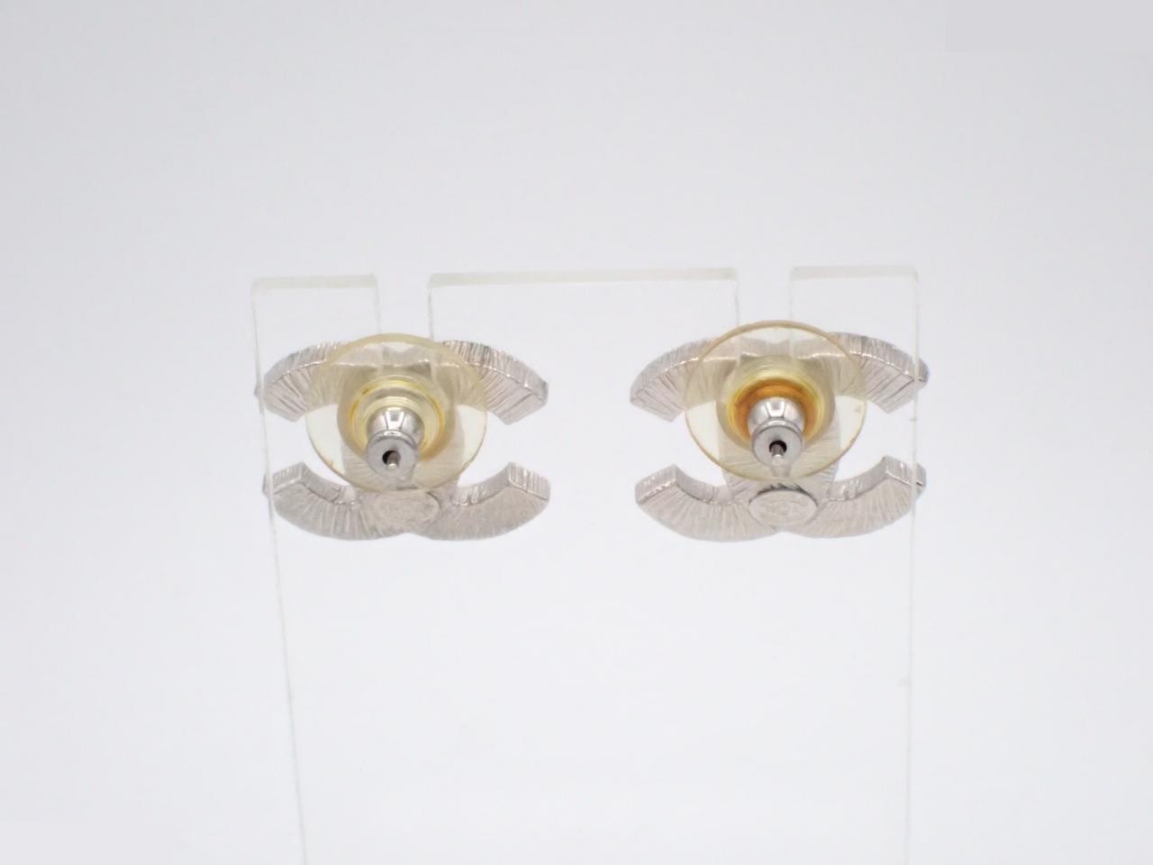Coco Mark Rhinestone Earrings — view 2