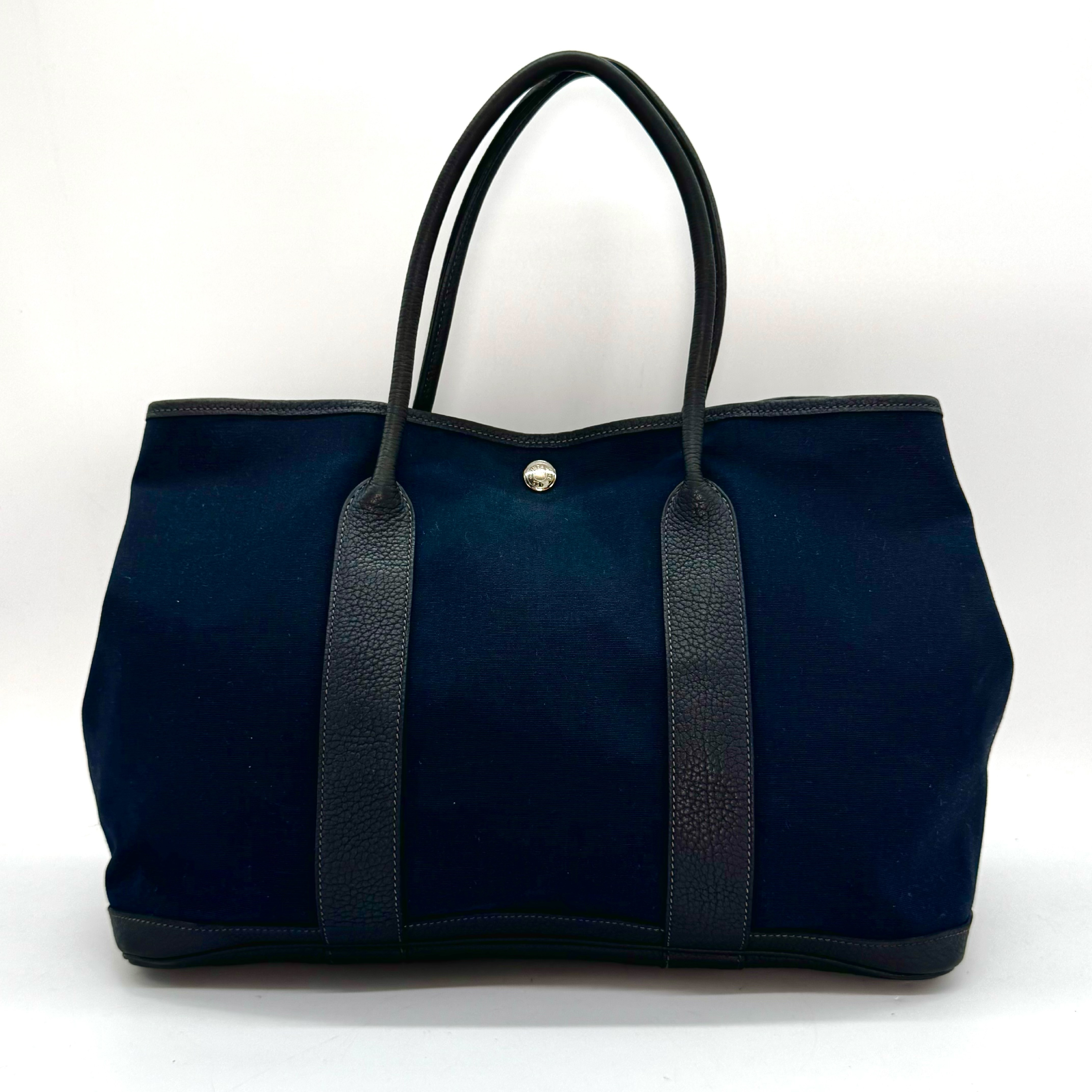 Garden Party Toile Officier Black Tote Bag — view 3