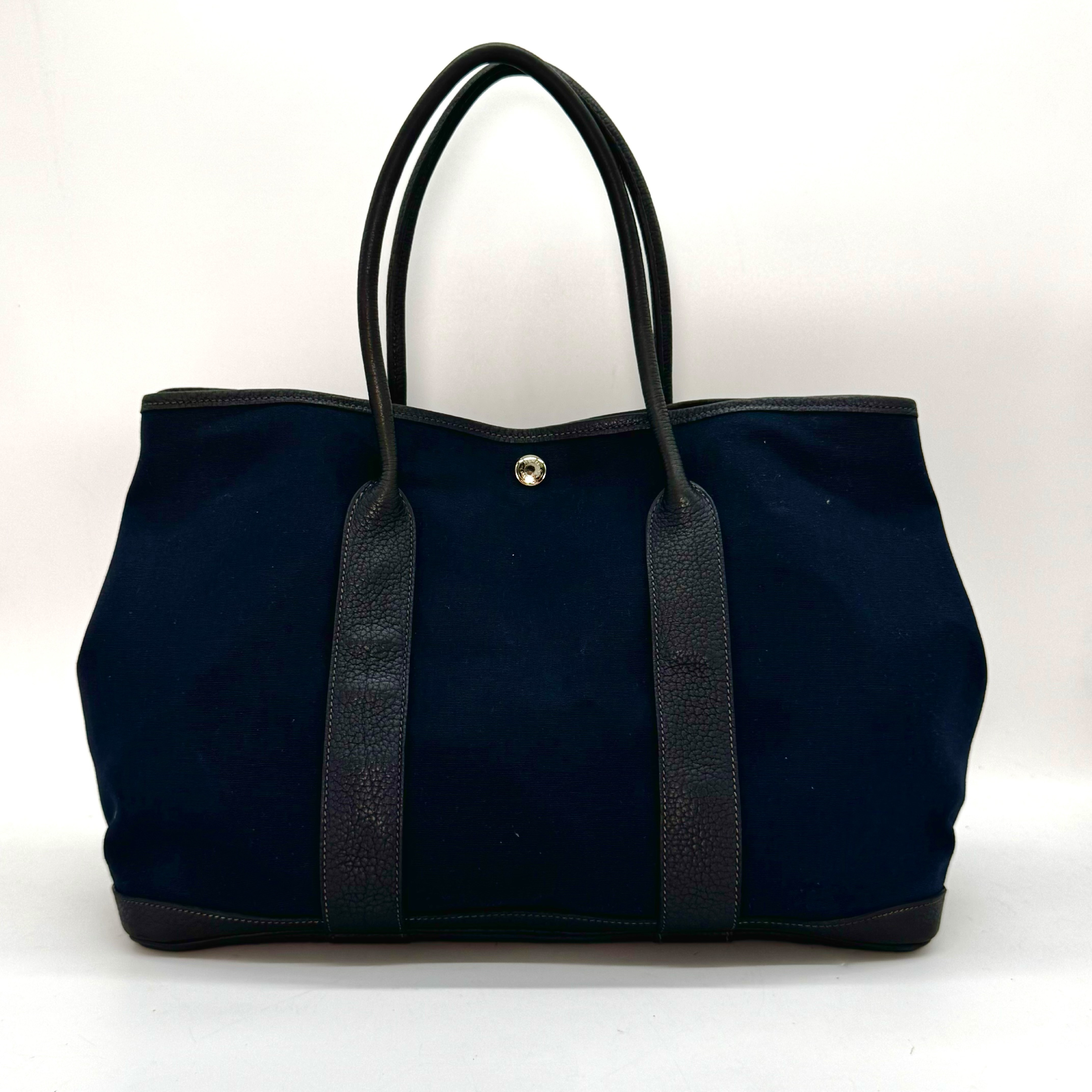 Garden Party Toile Officier Black Tote Bag — view 4