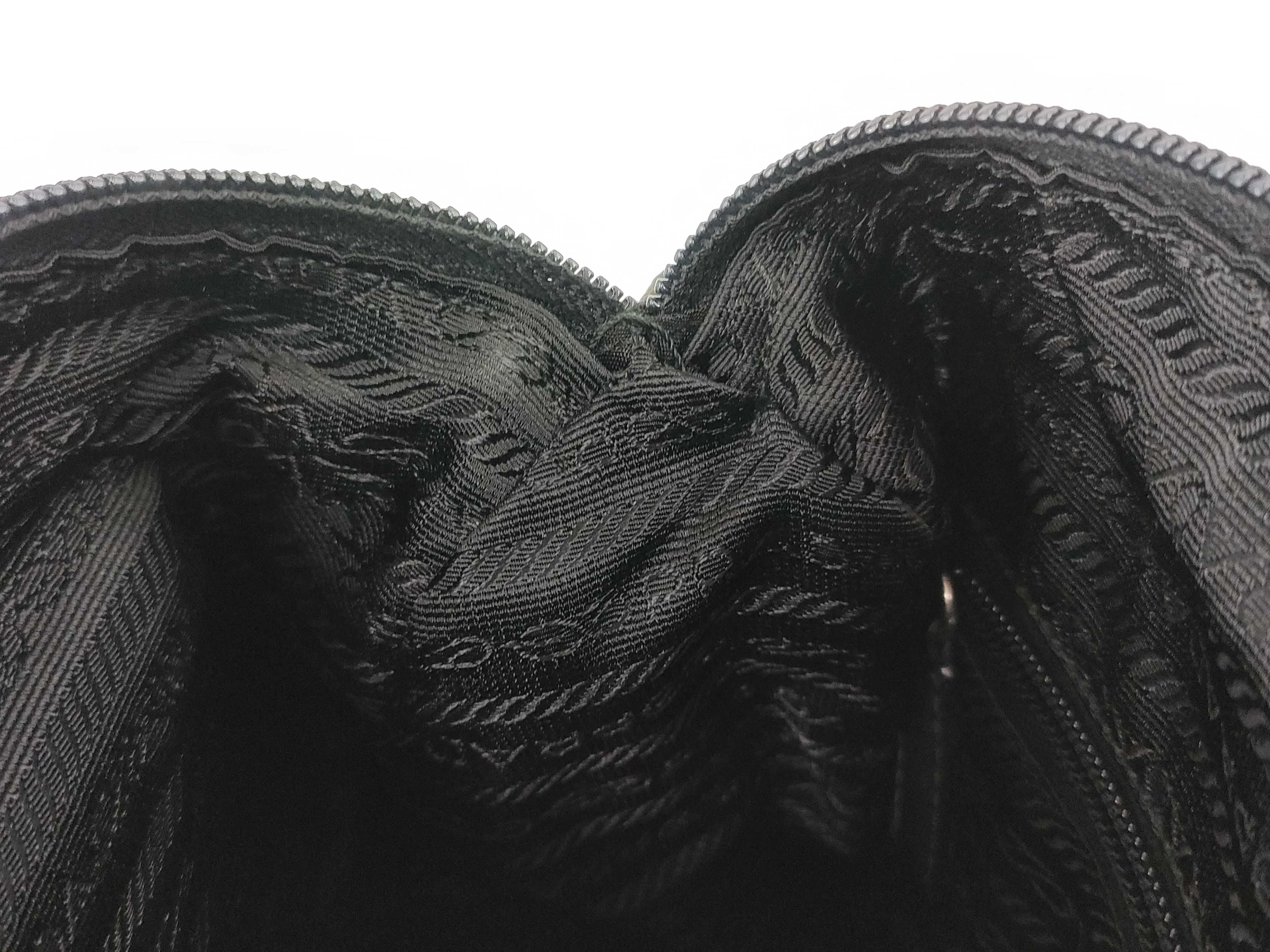 Nylon Prada Shoulder Bag Messenger Nylon Triangle Logo Shoulder Bag — view 10