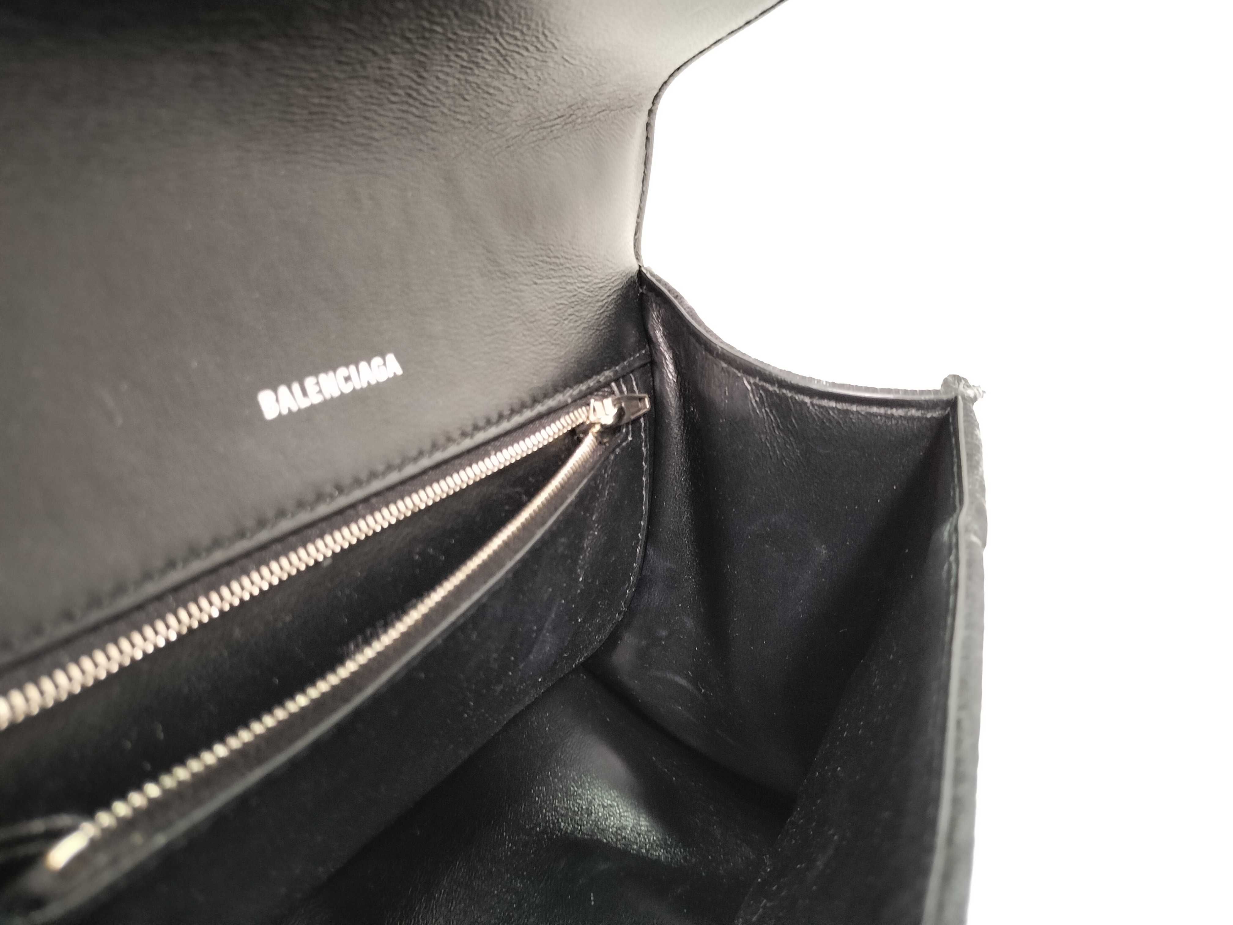 BAG 593546 HOURGLASS 2WAY SMALL BLACK NO STRAP Handbag — view 15