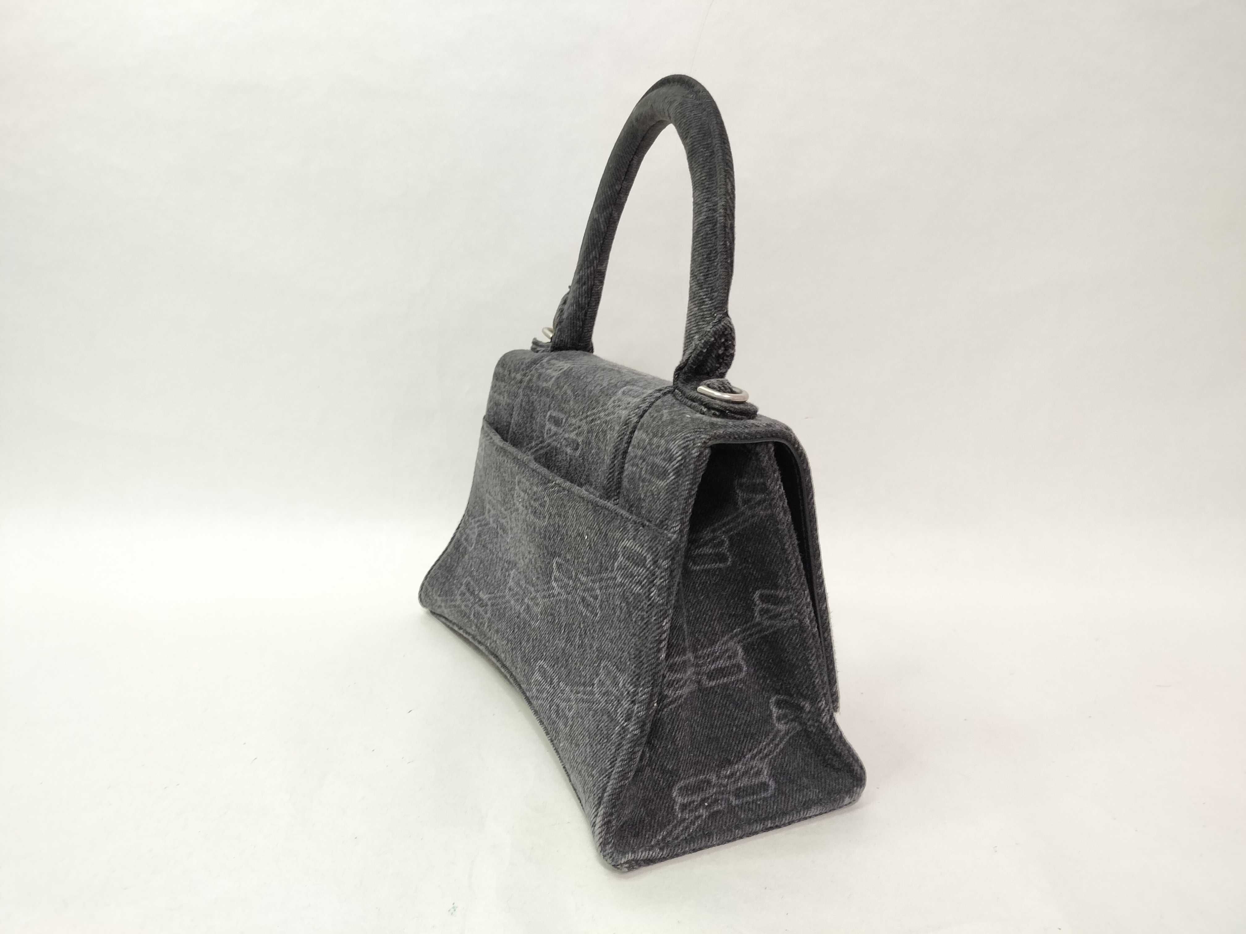 BAG 593546 HOURGLASS 2WAY SMALL BLACK NO STRAP Handbag — view 3