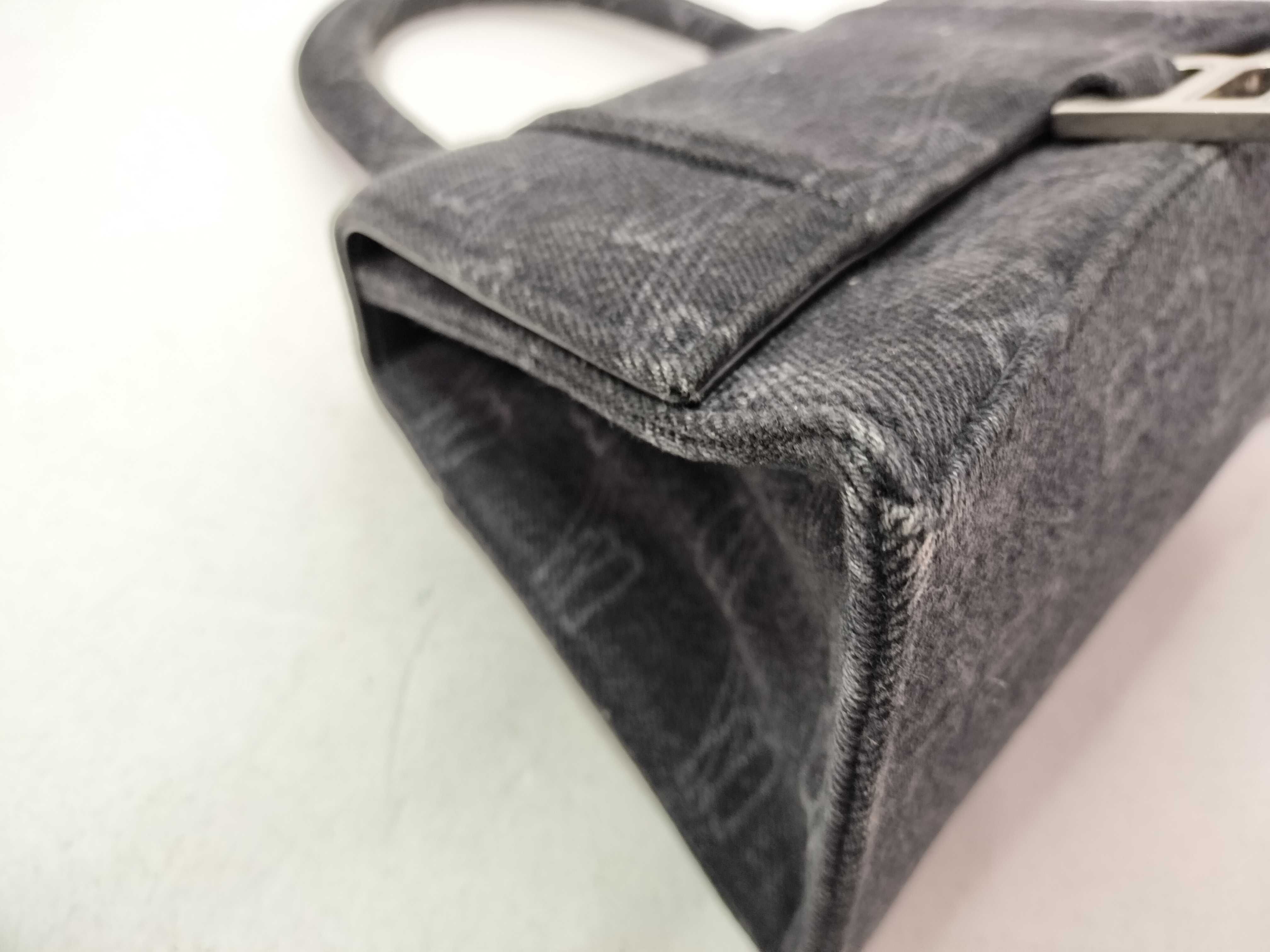 BAG 593546 HOURGLASS 2WAY SMALL BLACK NO STRAP Handbag — view 10