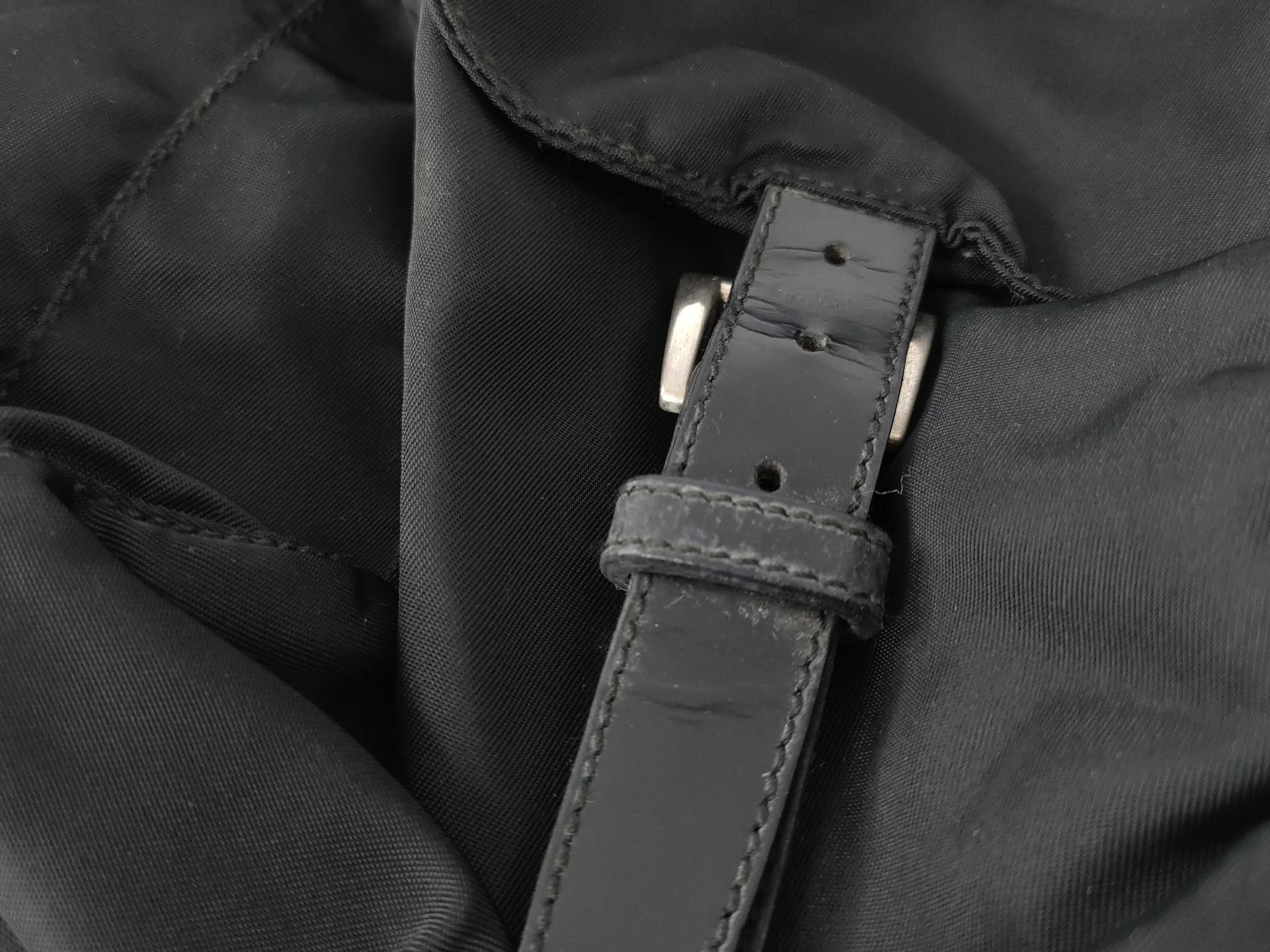 nylon Prada backpack nylon triangle logo rucksack — view 15