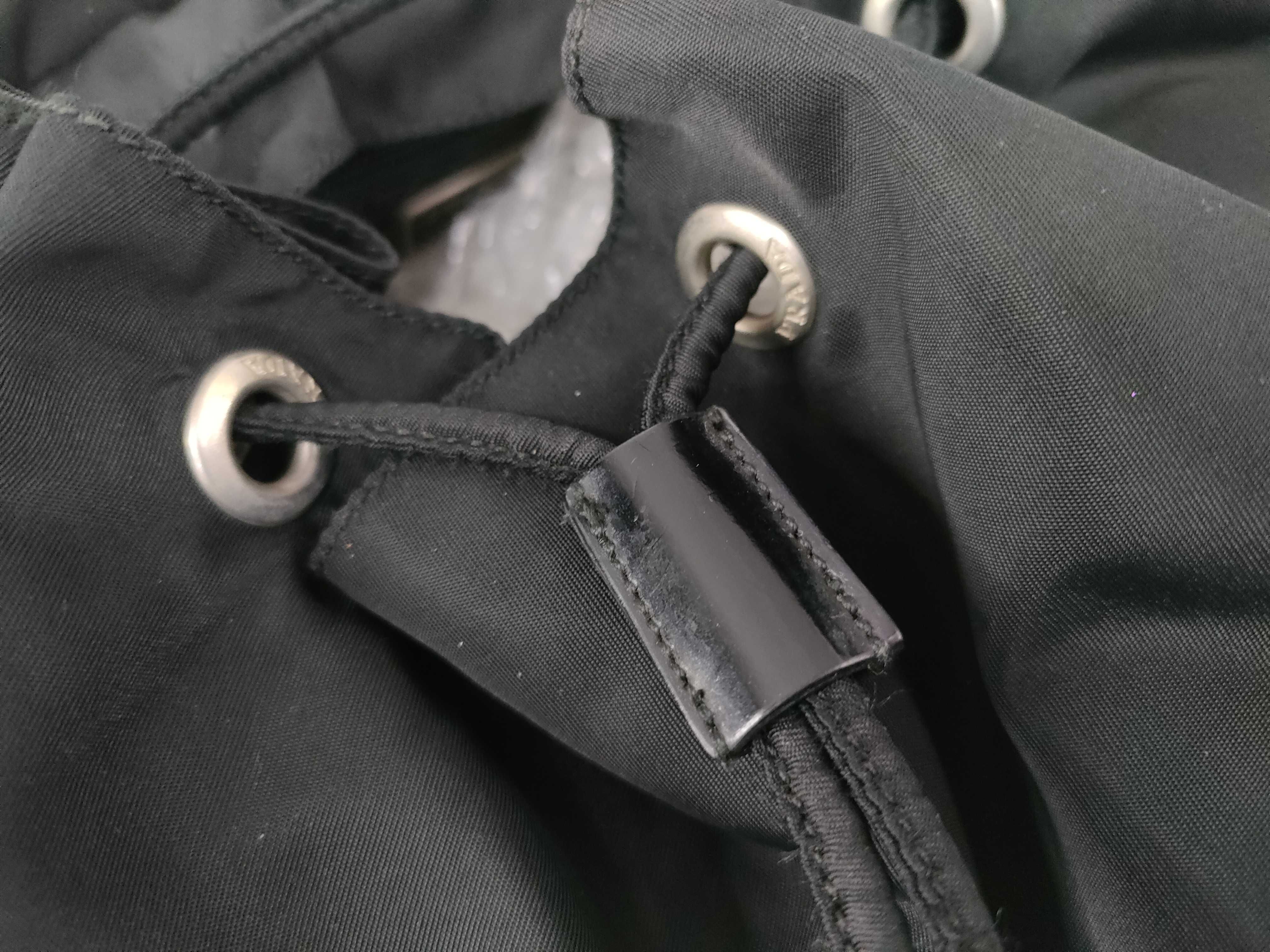 nylon Prada backpack nylon triangle logo rucksack — view 8