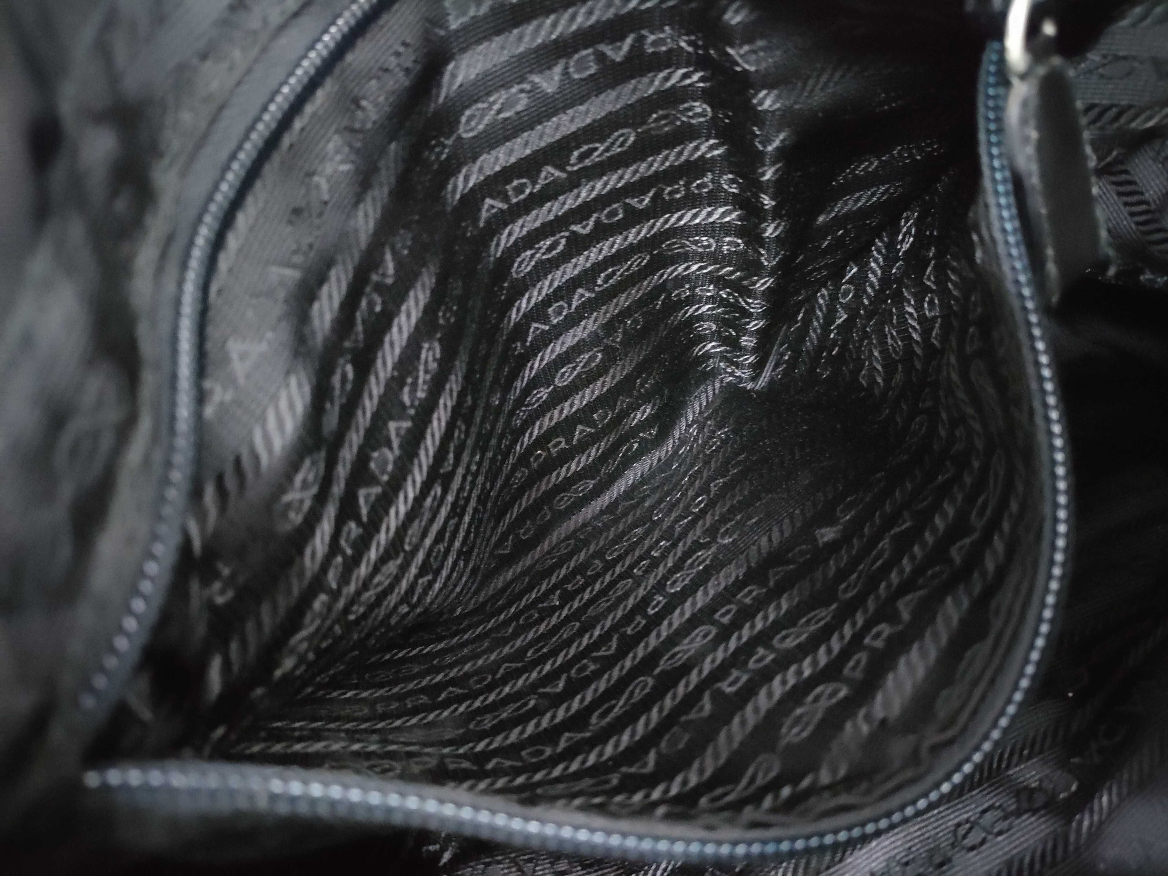 nylon Prada backpack nylon triangle logo rucksack — view 10