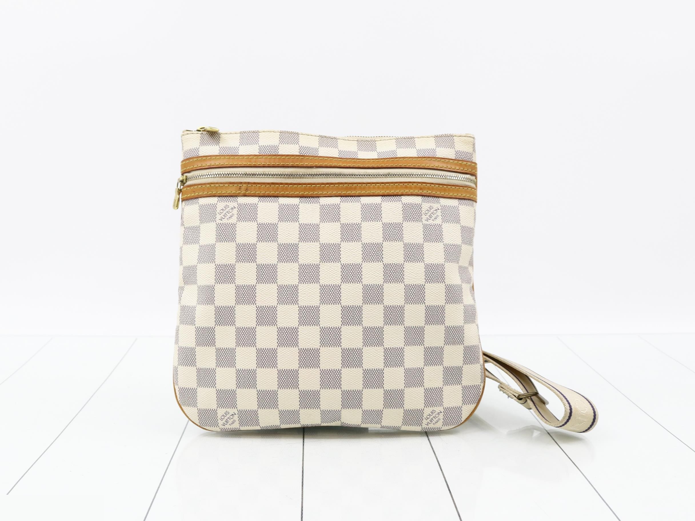 Damier Azur Pochette Bosphore Shoulder Bag
