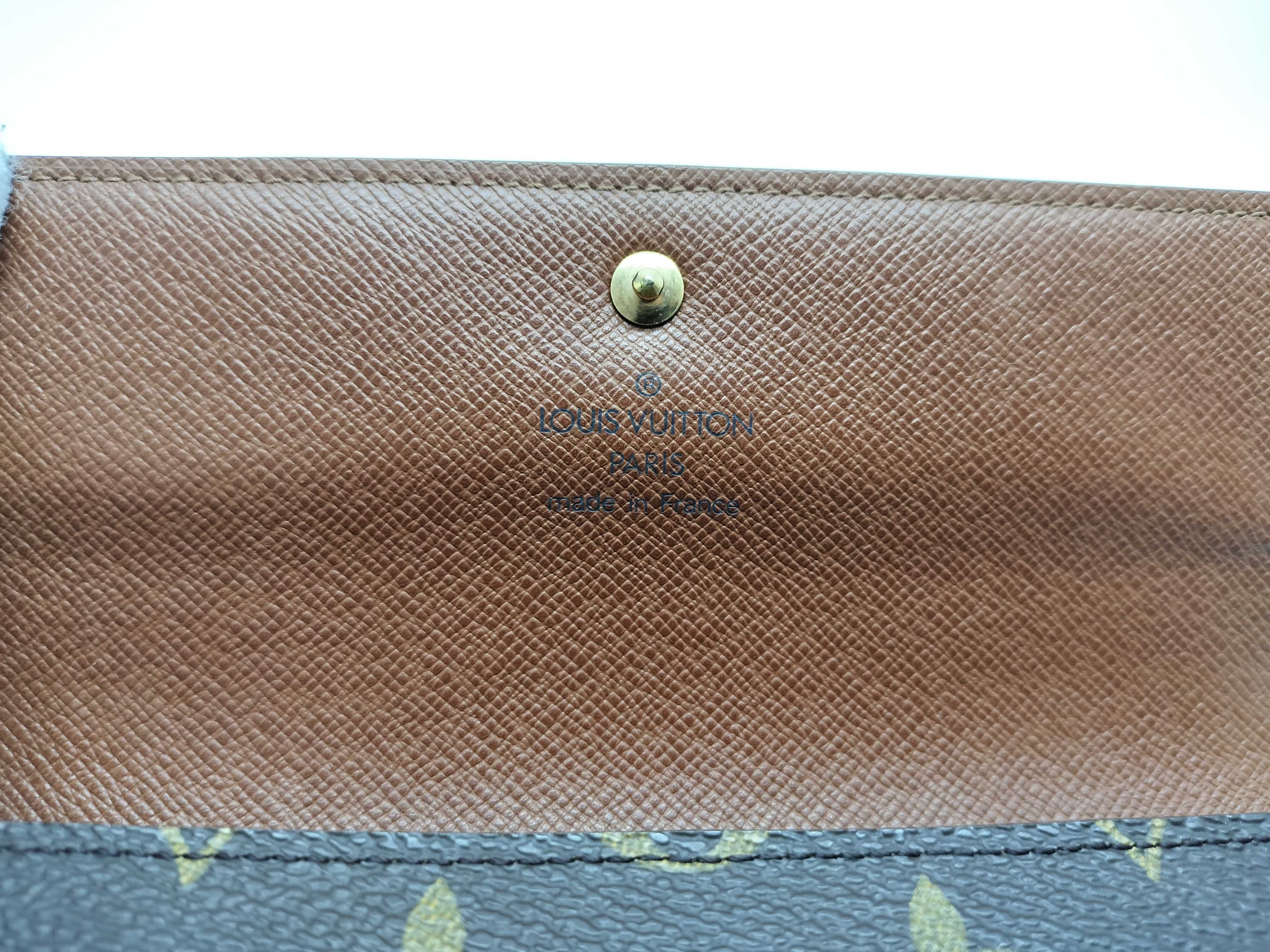 Monogram Porte Tresor Etuy Papier Trifold Wallet — view 11