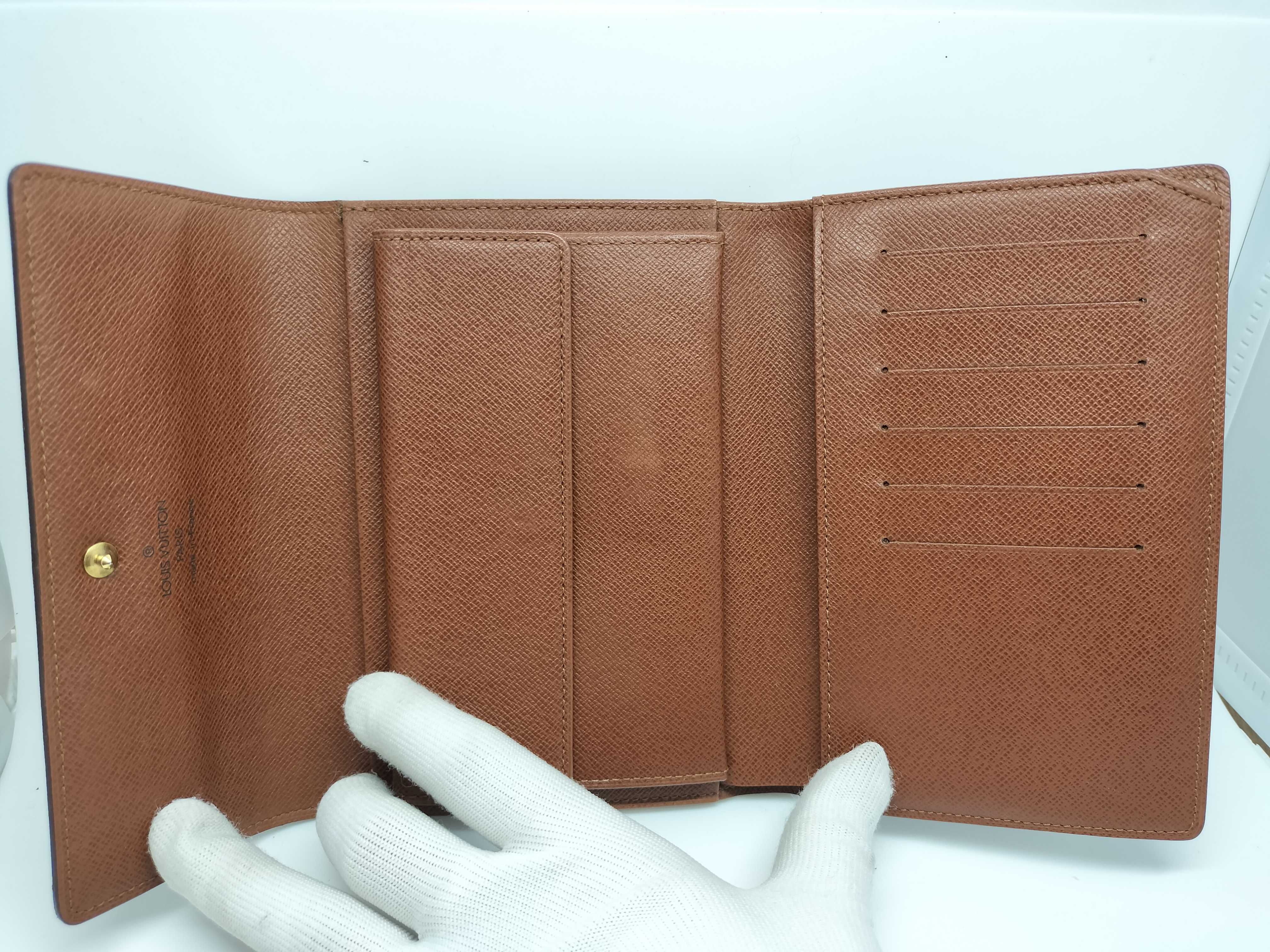Monogram Porte Tresor Etuy Papier Trifold Wallet — view 7