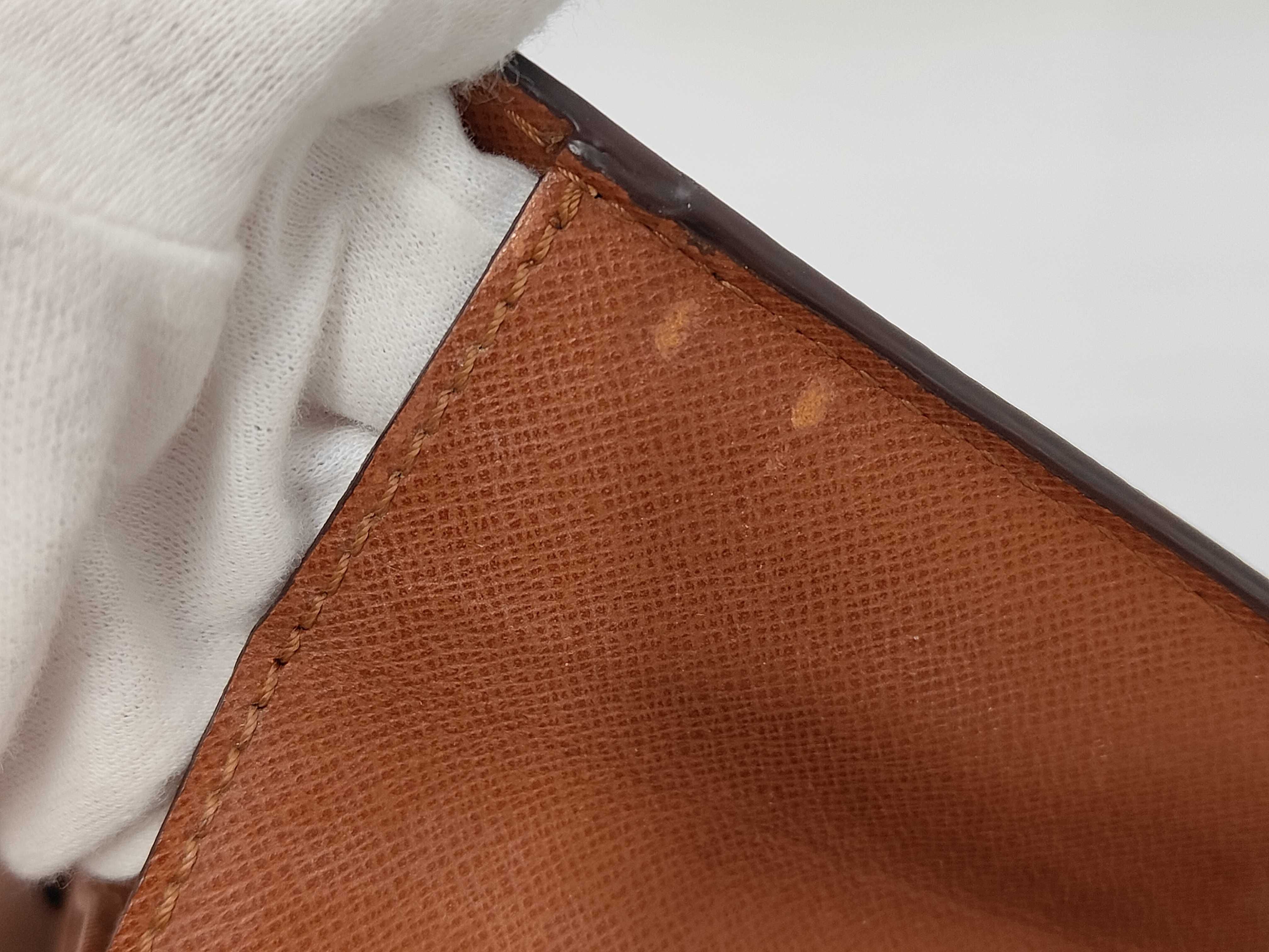 Monogram Louis Vuitton Vintage Buckle Envelope Shoulder Bag — view 10