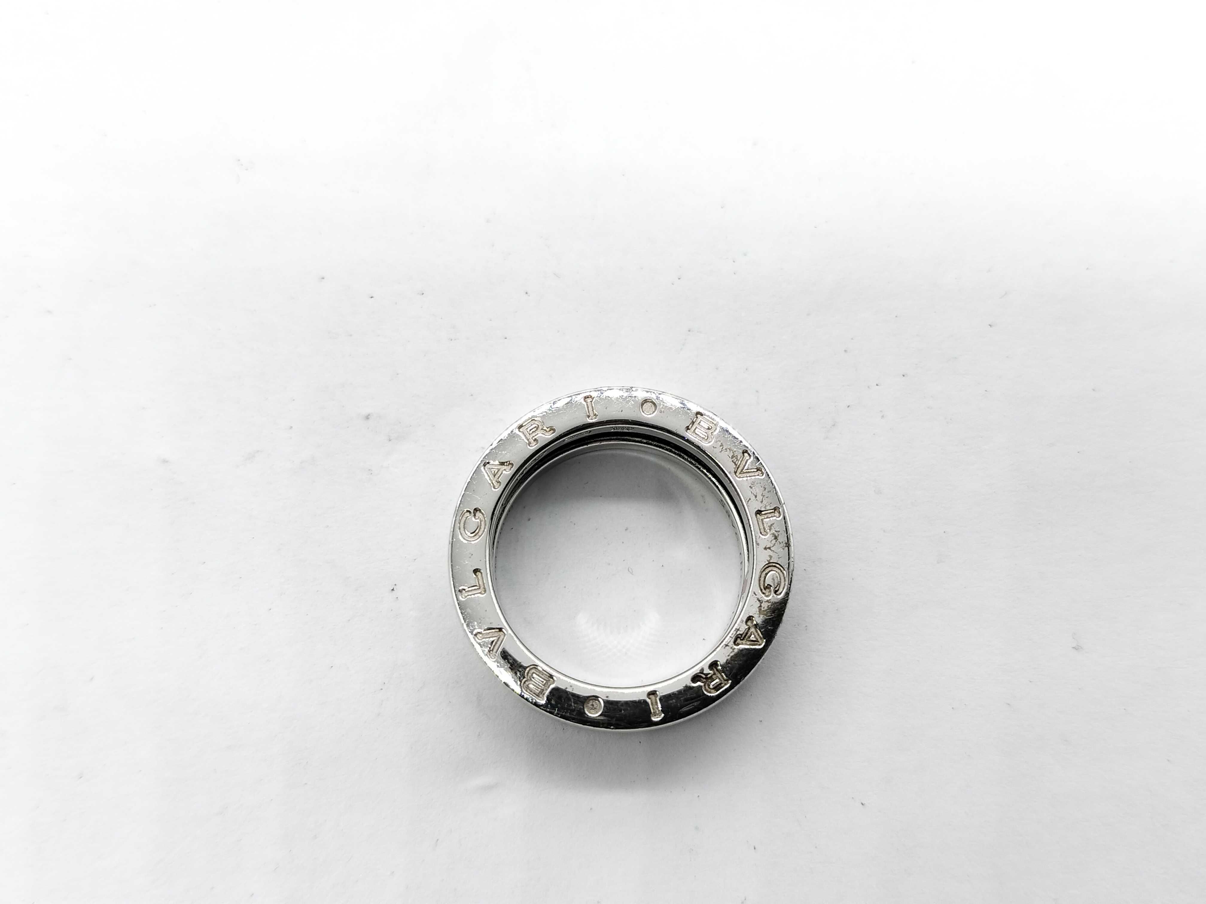 B.zero1 925/Black Ceramic 6.4g Save the Children Ring — view 3