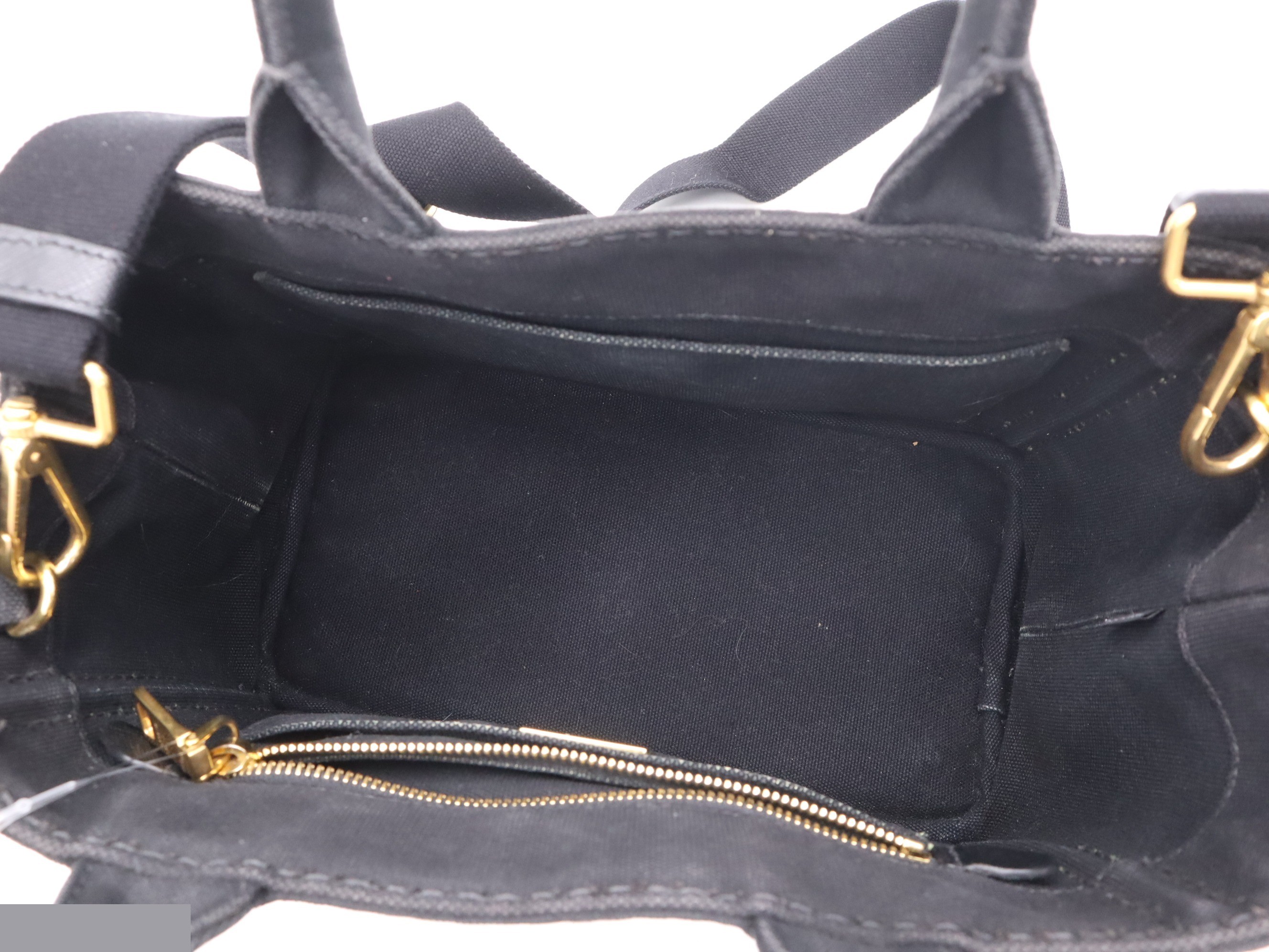 Canapa Tote Bag, with Shoulder Strap and Guarantee Card, Black — view 7