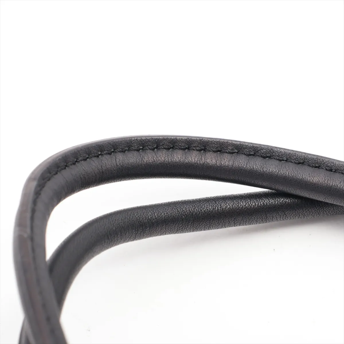 leather tote bag black — view 11