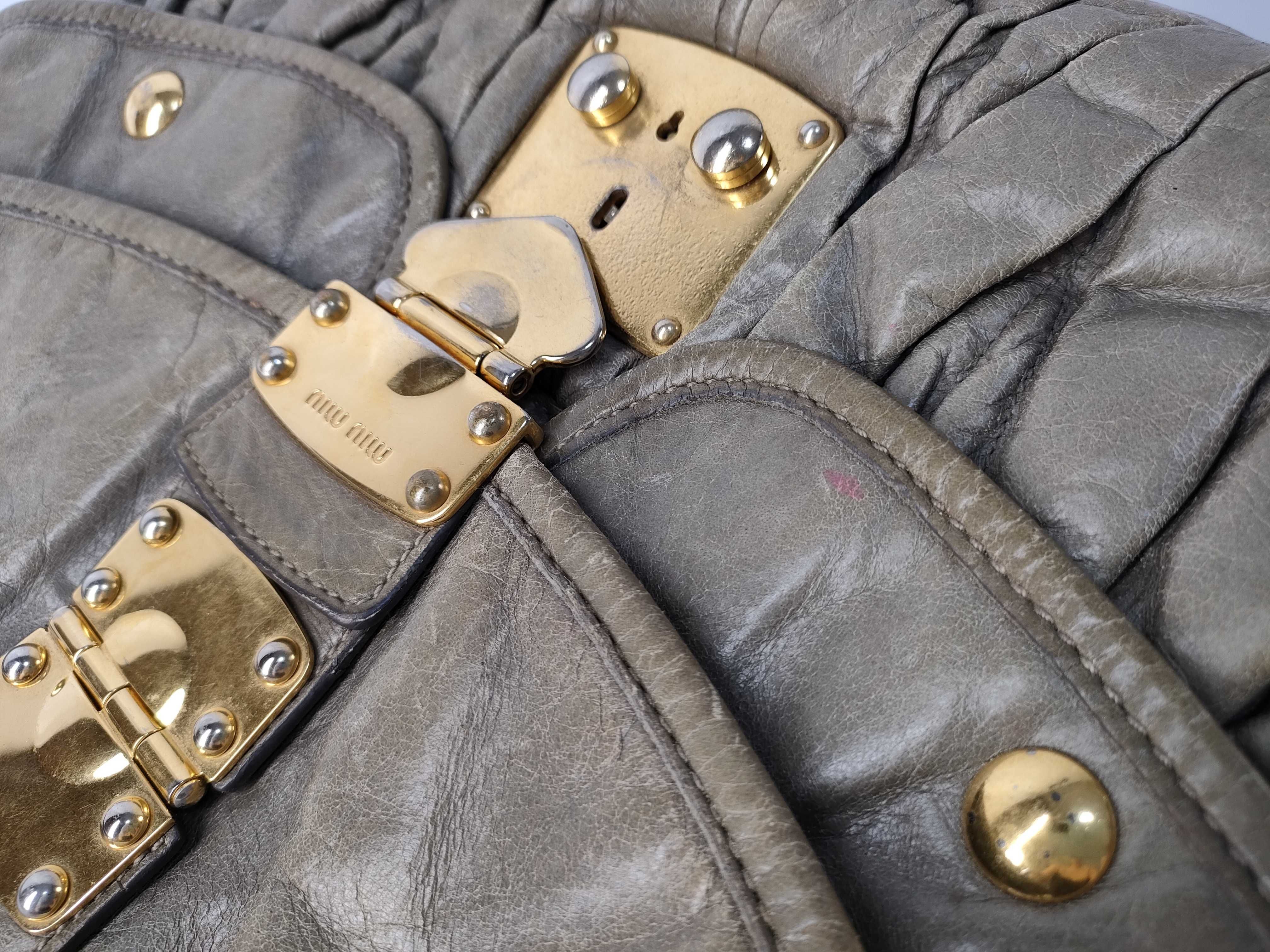 Matelassé 2-way Leather Hand/Shoulder Bag (White Tag 194) — view 11