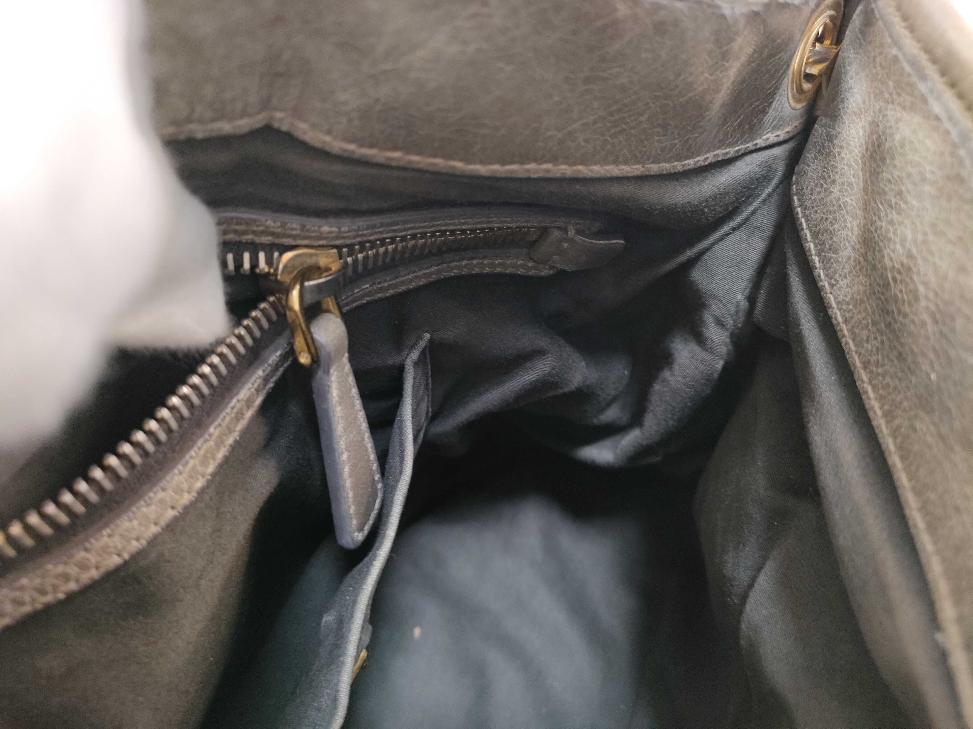 Matelassé 2-way Leather Hand/Shoulder Bag (White Tag 194) — view 13