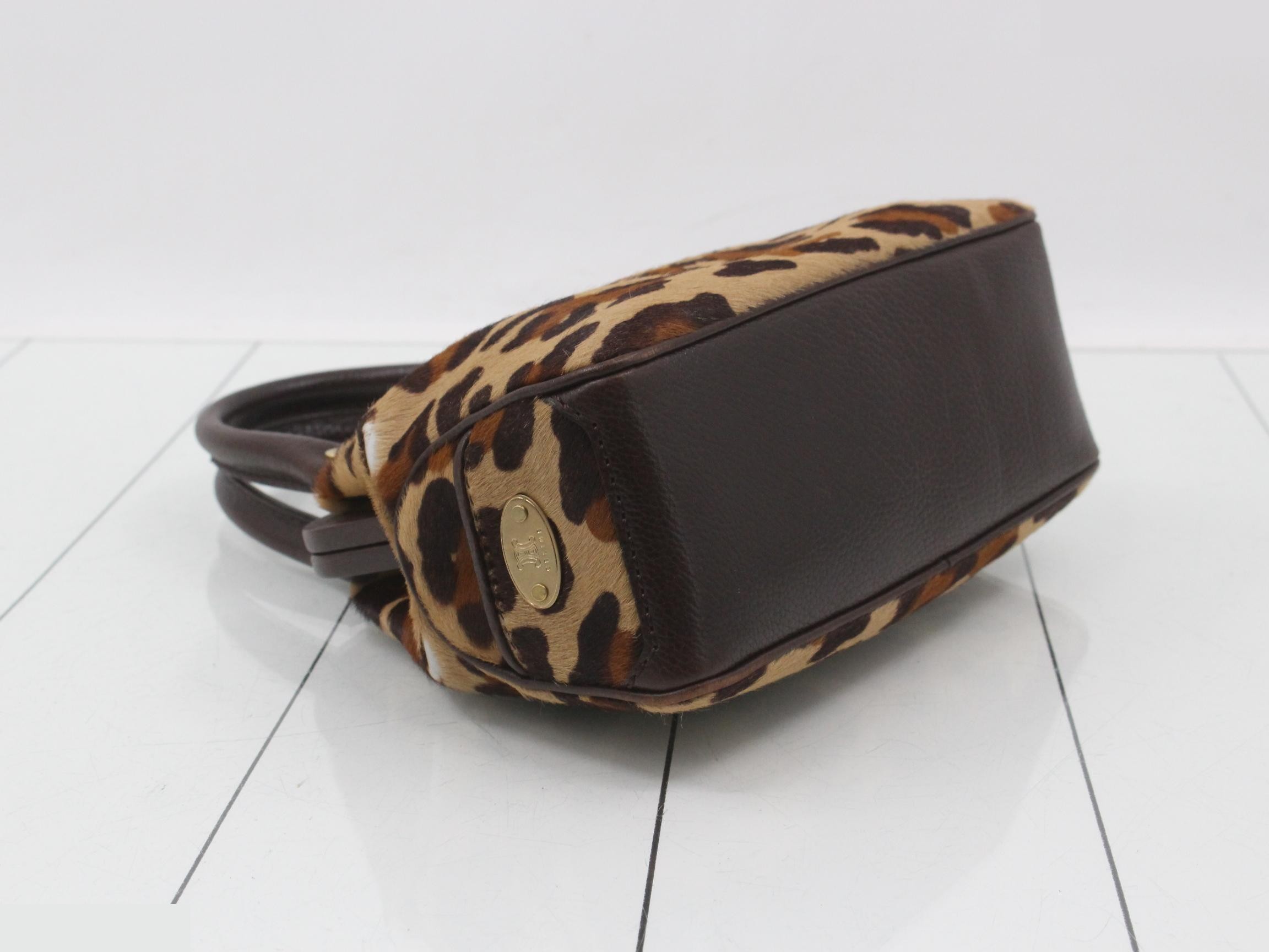 Other lines: Bags & Handbags, Leopard print, Calfskin, Clasp closure — view 5