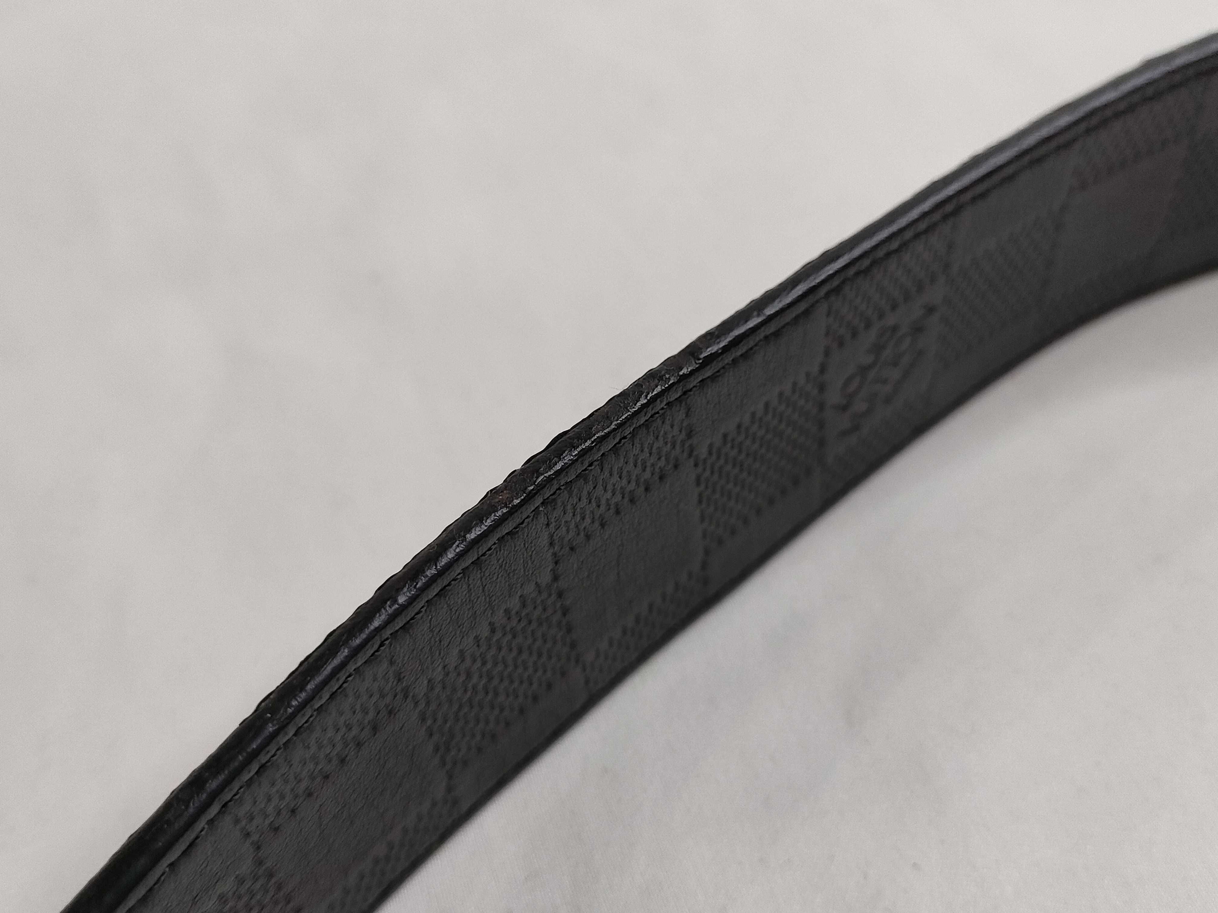 Damier Graphite Louis Vuitton Rainbow Ceinture LV Initials 40MM Gradient Reversible Belt M0249 94 AC5112 — view 8