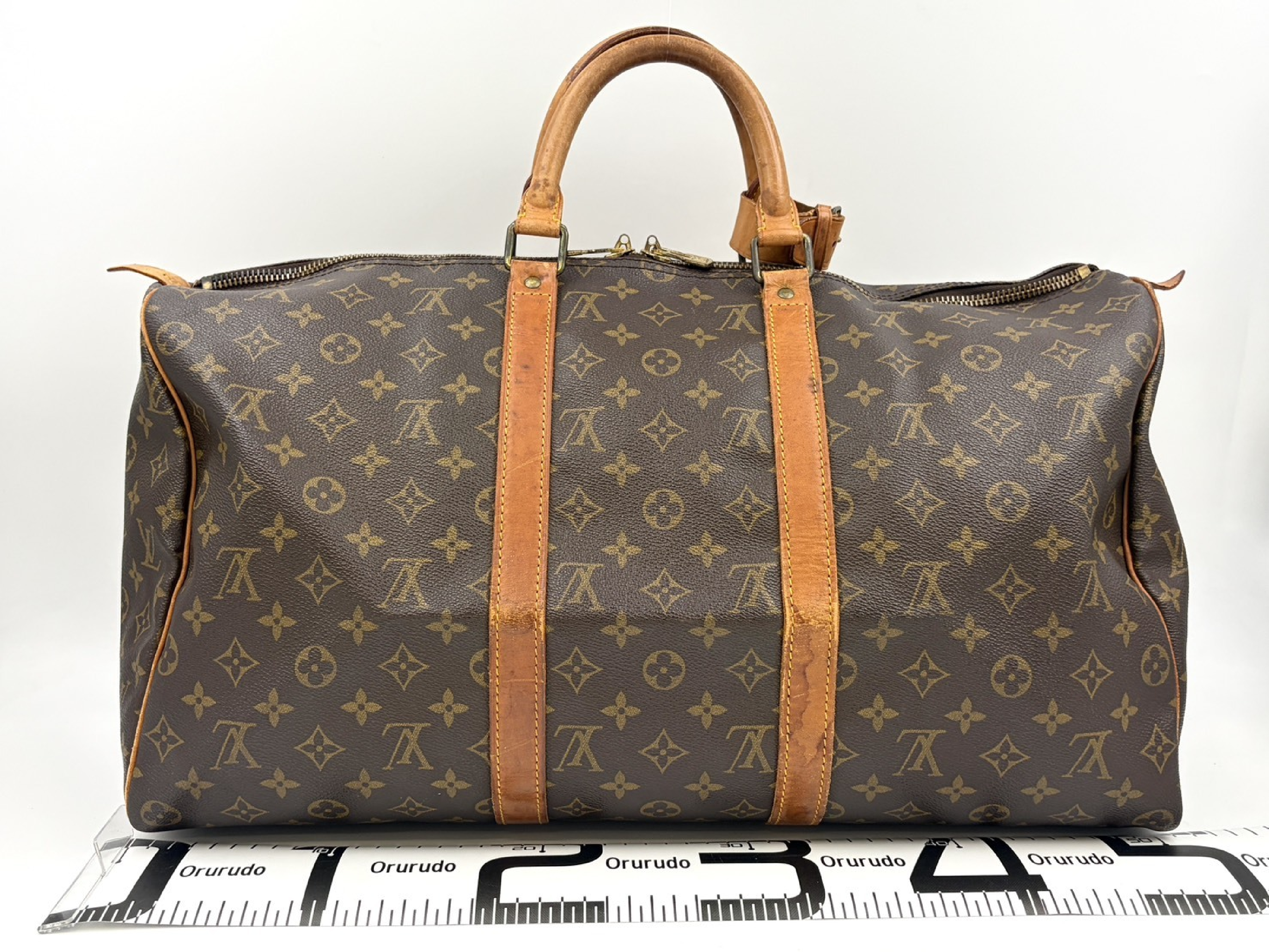 Monogram Louis Vuitton Boston Bag Keepall 50 VL881 Boston Bag — view 2