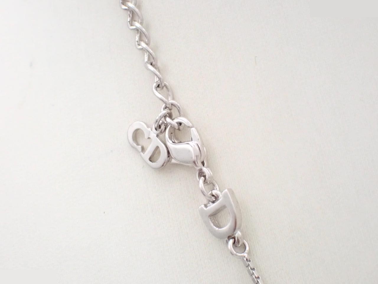Plate, precious metal necklace/pendant, chain approximately 40cm — view 2