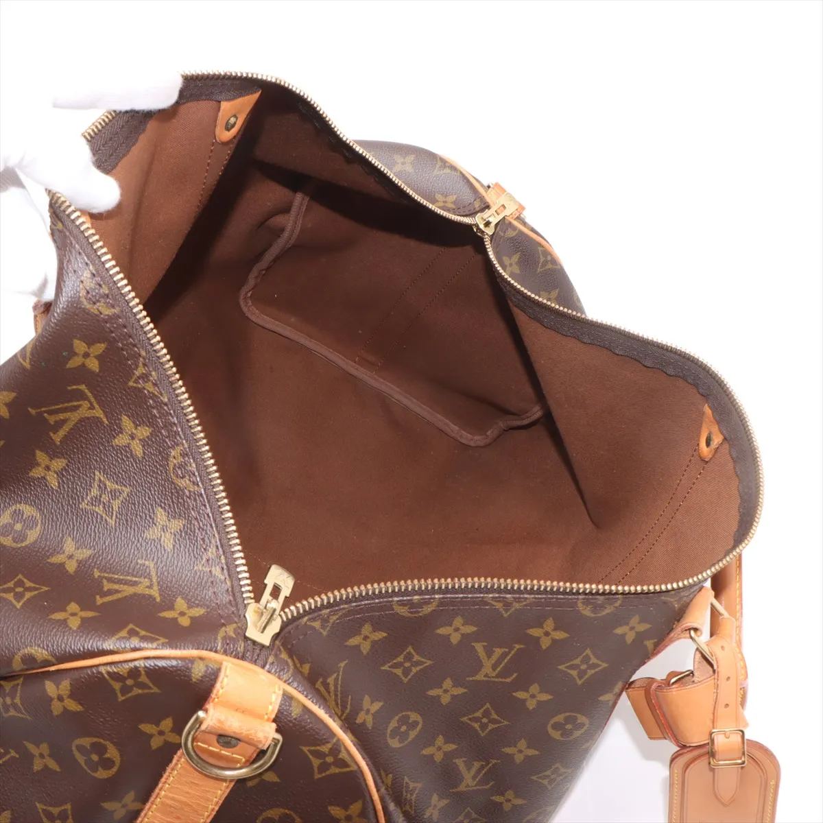 Monogram Keepall Bandouliere 55 M41414 TH0924 Brown — view 7