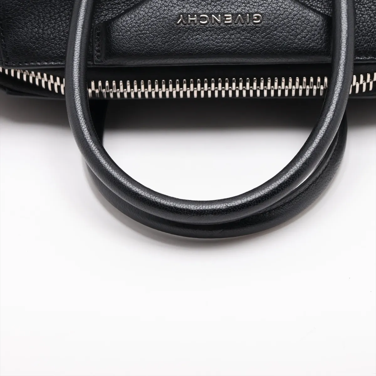 Antigona Leather 2-Way Handbag, Black — view 5