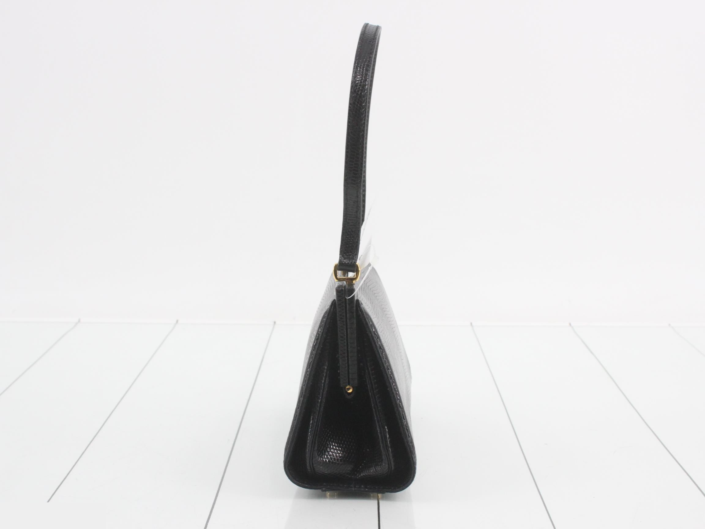 Lizard coin purse handbag — view 3